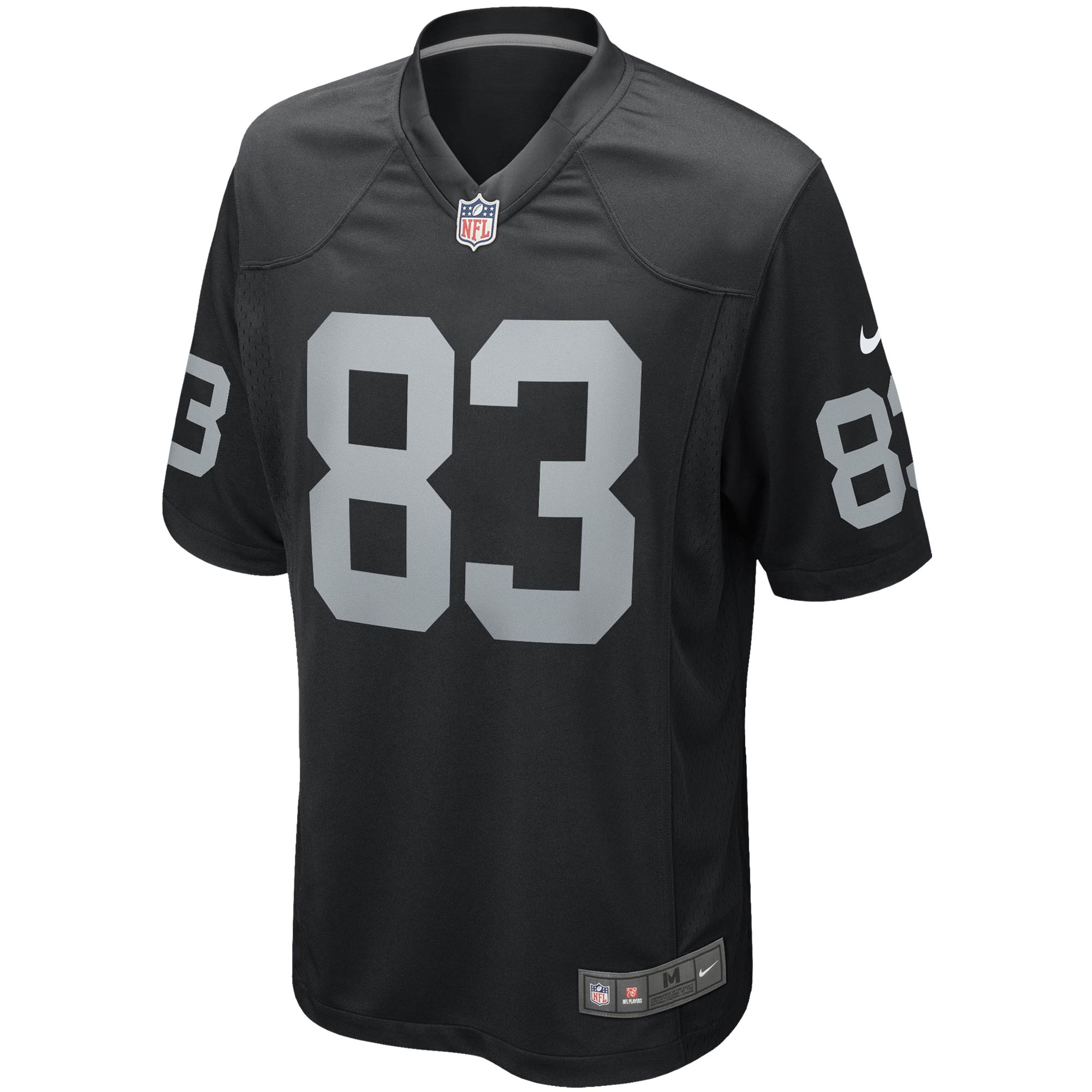 Las Vegas Raiders Darren Waller Black Game Player NFL Jersey Men's