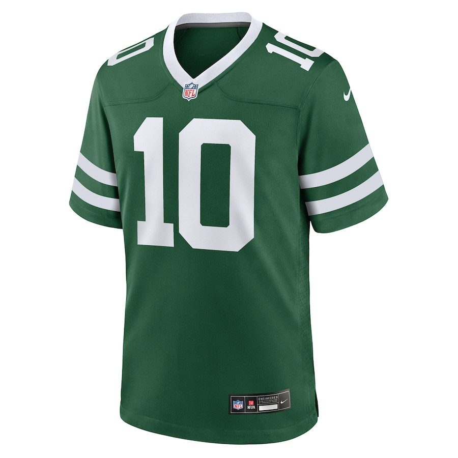 Allen Lazard 10 New York Jets Team Game Legacy Green NFL Jersey Men's