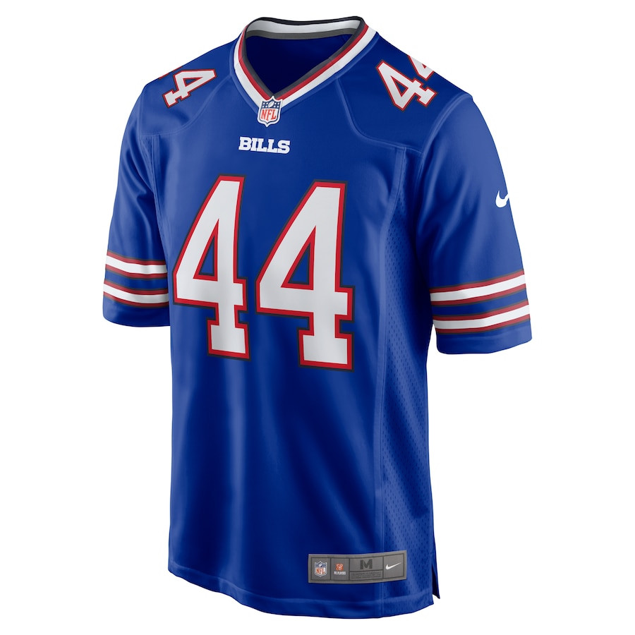 Joe Andreessen 44 Buffalo Bills Game Royal NFL Jersey Men's