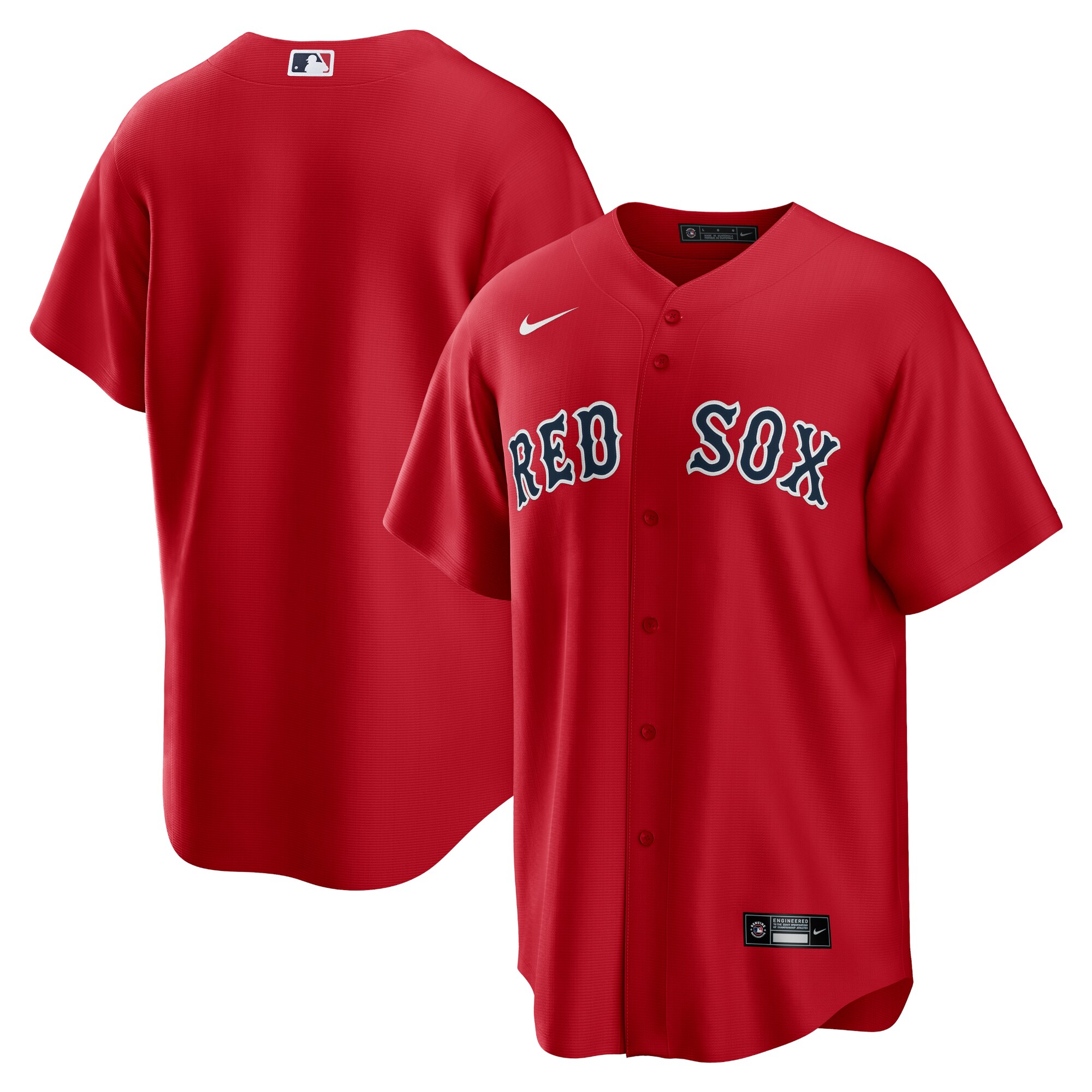 Boston Red Sox Red Alternate Team MLB Jersey Men's