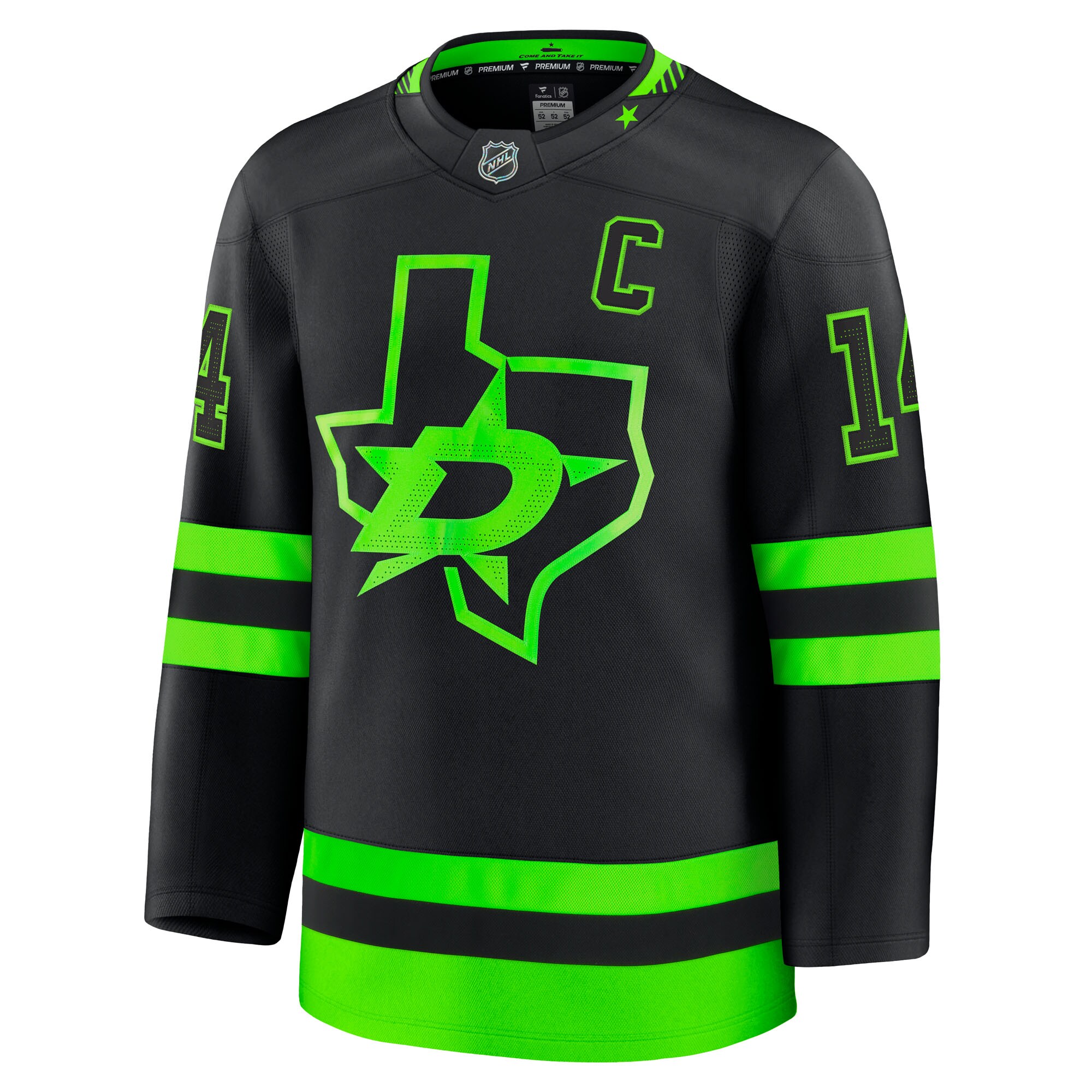 Dallas Stars Jamie Benn Black Alternate Premium NHL Jersey Men's