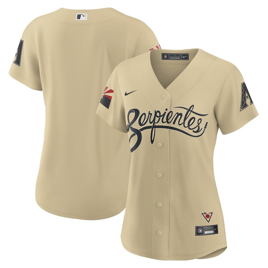 Arizona Diamondbacks City Connect Sand MLB Jersey Women's