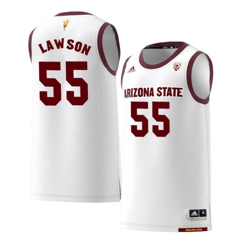 55 Shazier Lawso White Retro Arizona State Sun Devils NCAA Jersey Men's