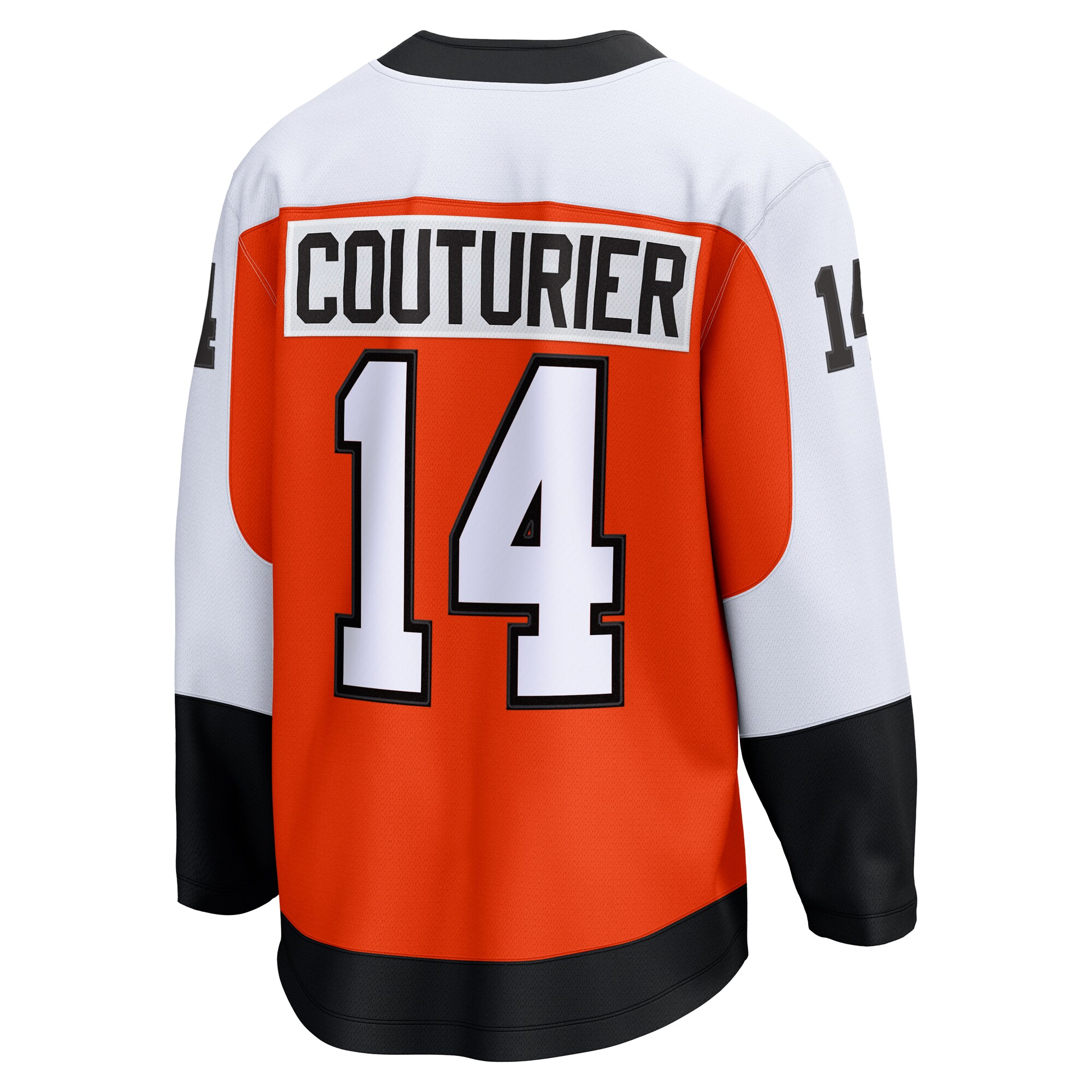 Philadelphia Flyers Sean Couturier Orange Home Breakaway NHL Jersey Men's