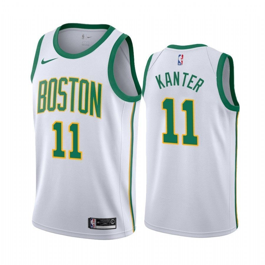 Boston Celtics Enes Kanter 11 City NBA Jersey Men's