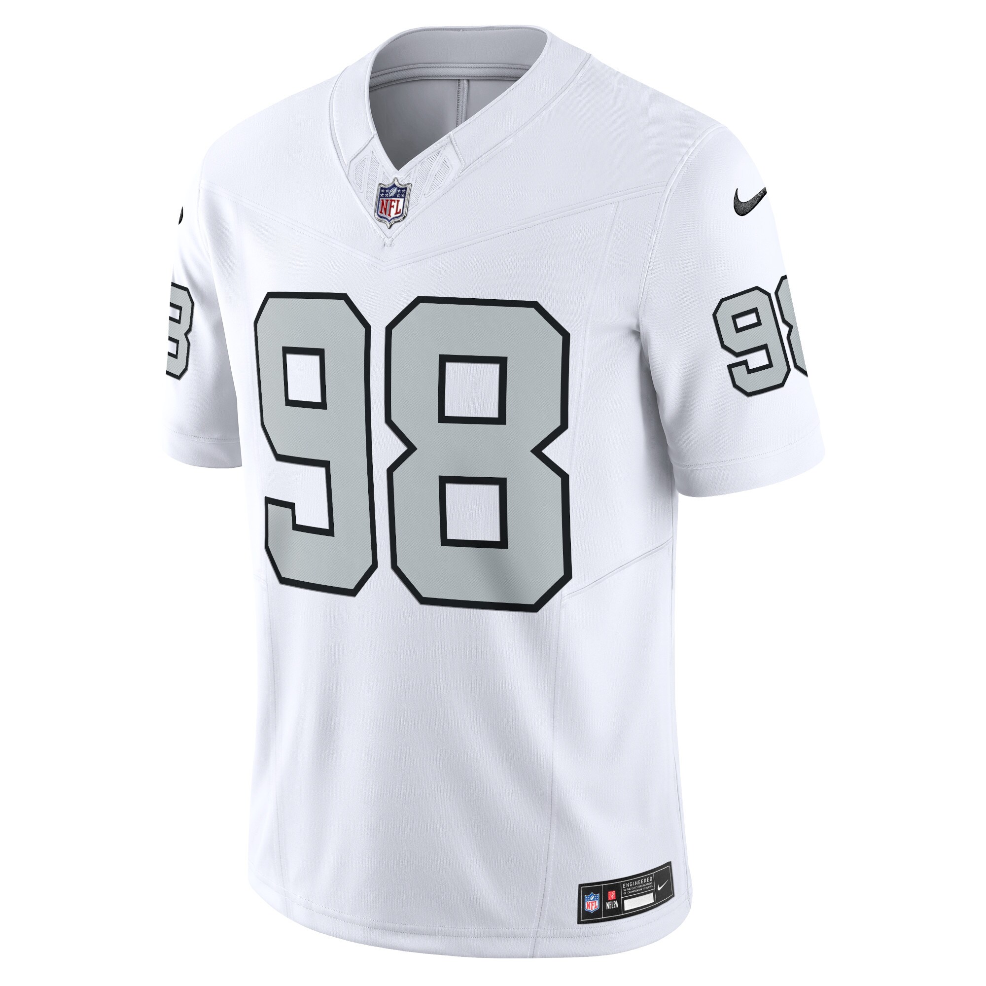 Las Vegas Raiders Maxx Crosby White Vapor F.U.S.E. Limited NFL Jersey Men's