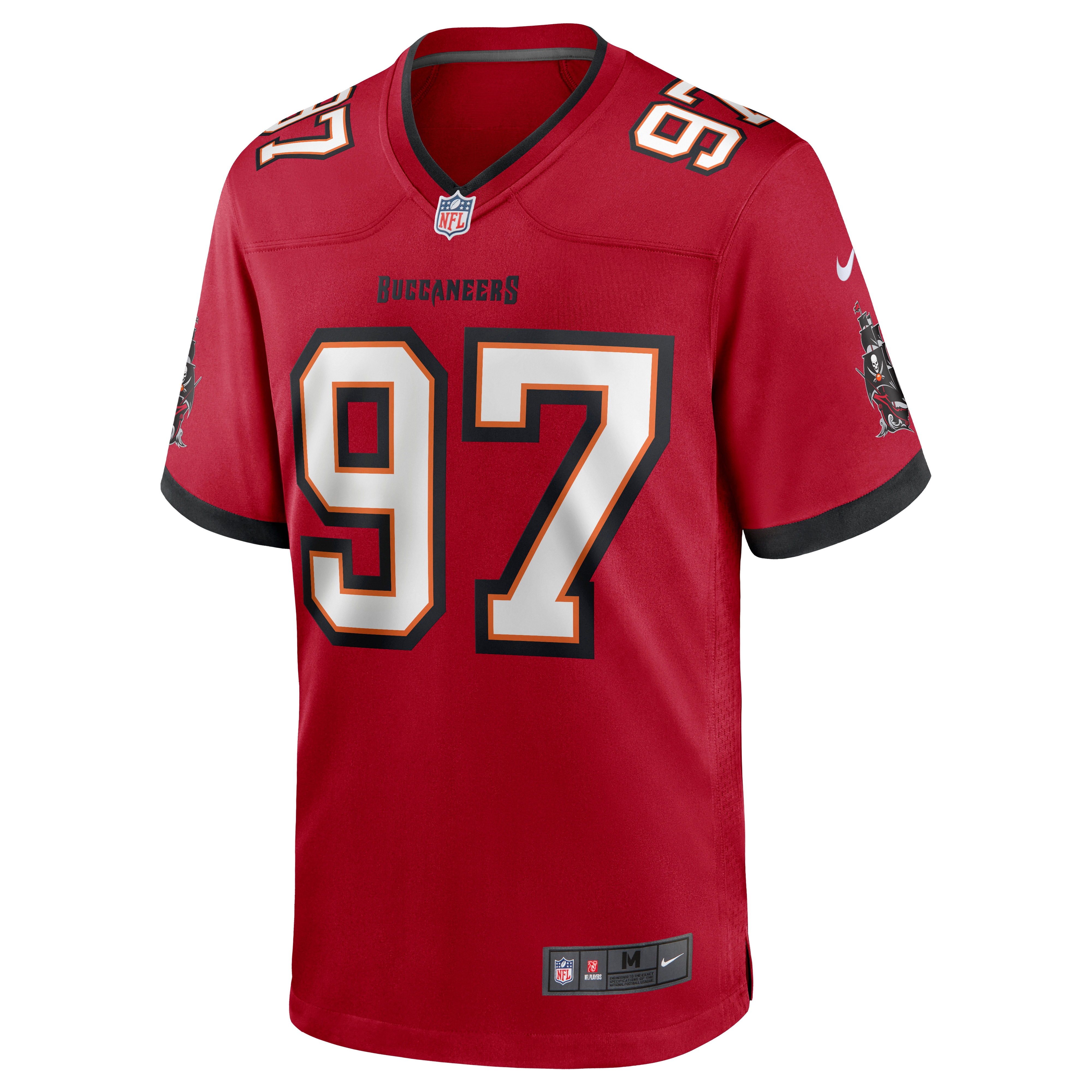 Tampa Bay Buccaneers Zach Triner Red Game NFL Jersey Men's