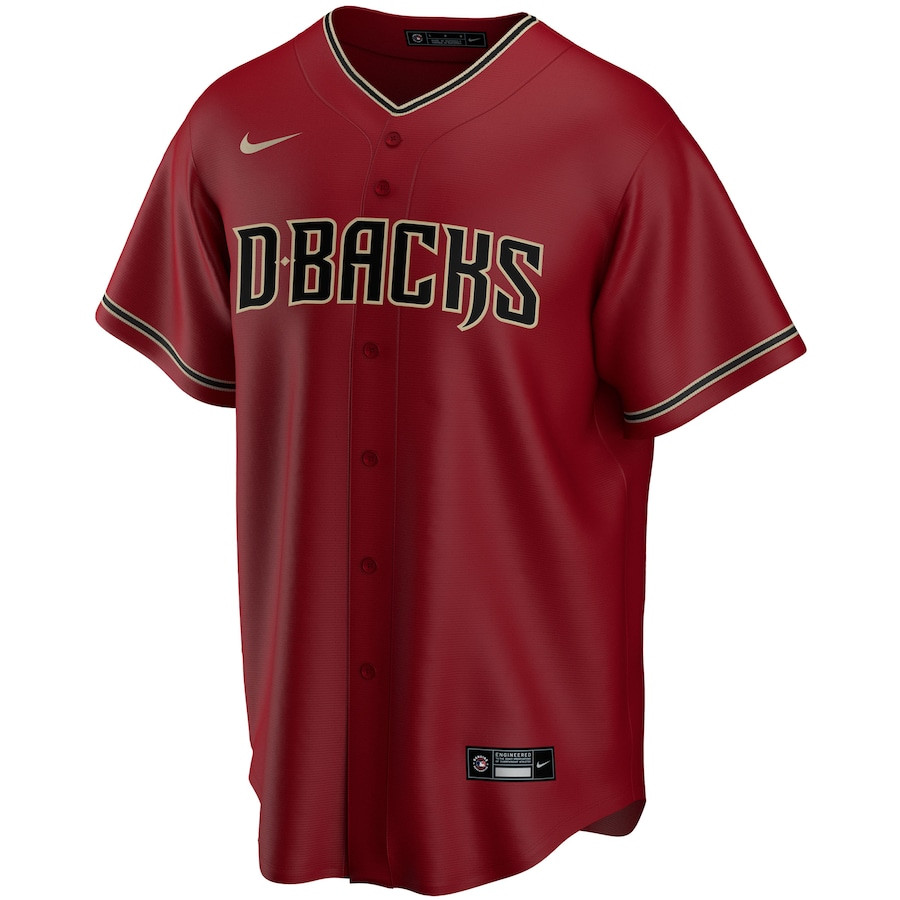 Arizona Diamondbacks Alternate Team Red MLB Jersey Men's