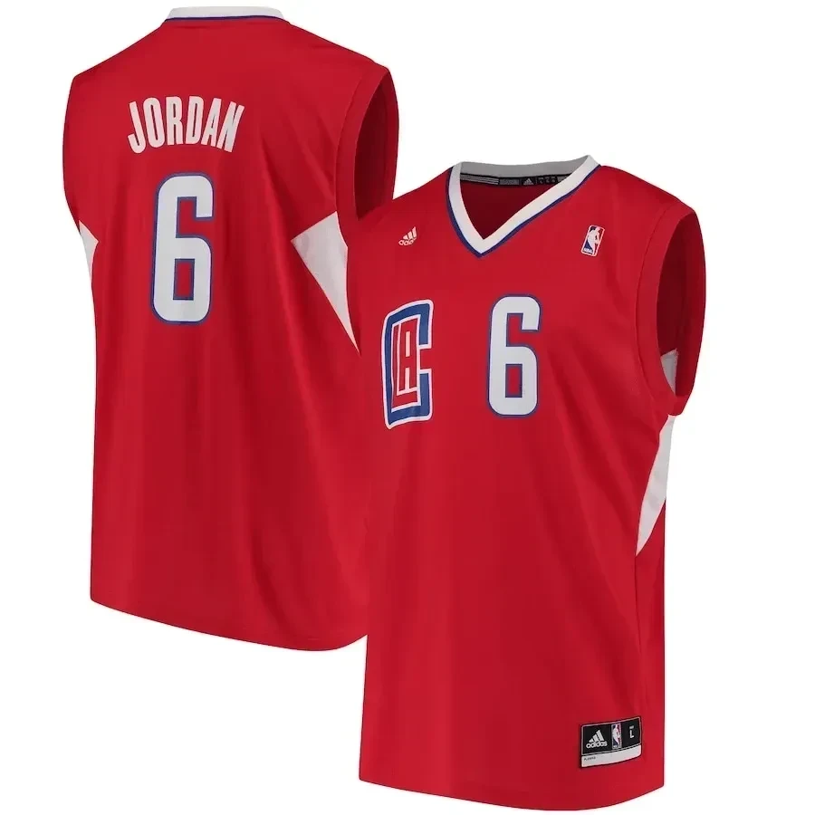 Deandre Jordan Los Angeles Clippers Red NBA Jersey Men's
