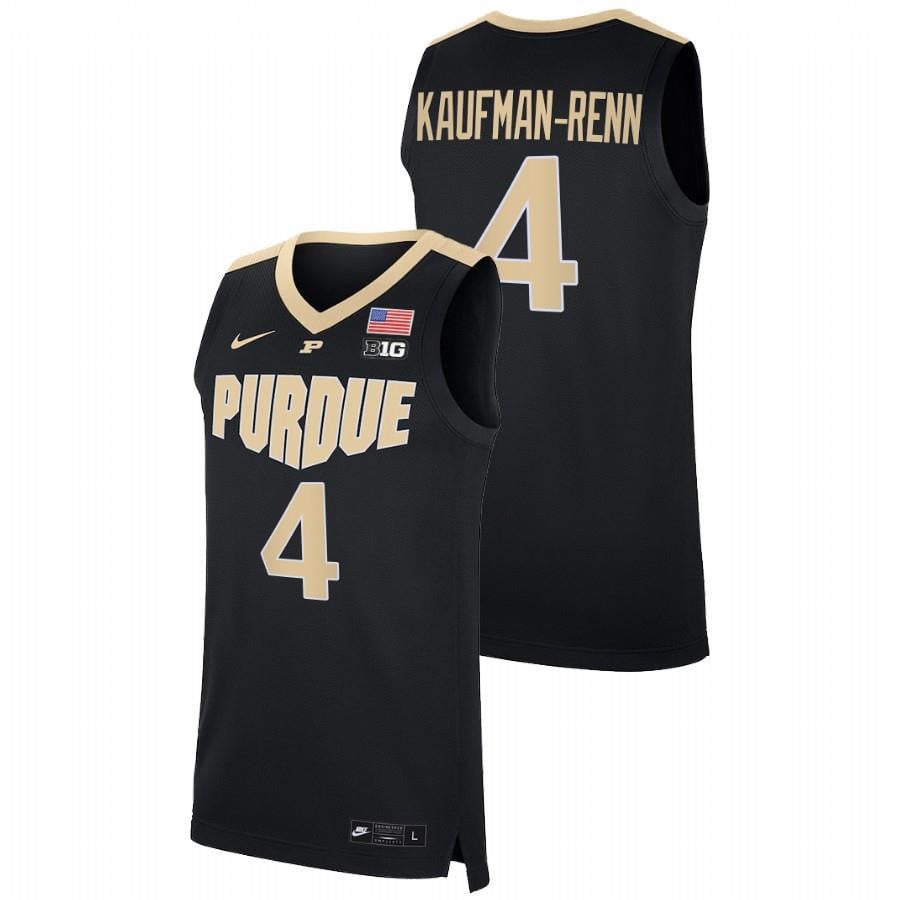 Purdue Boilermakers Trey Kaufman-Renn 2023 Black College NCAA Jersey Men's