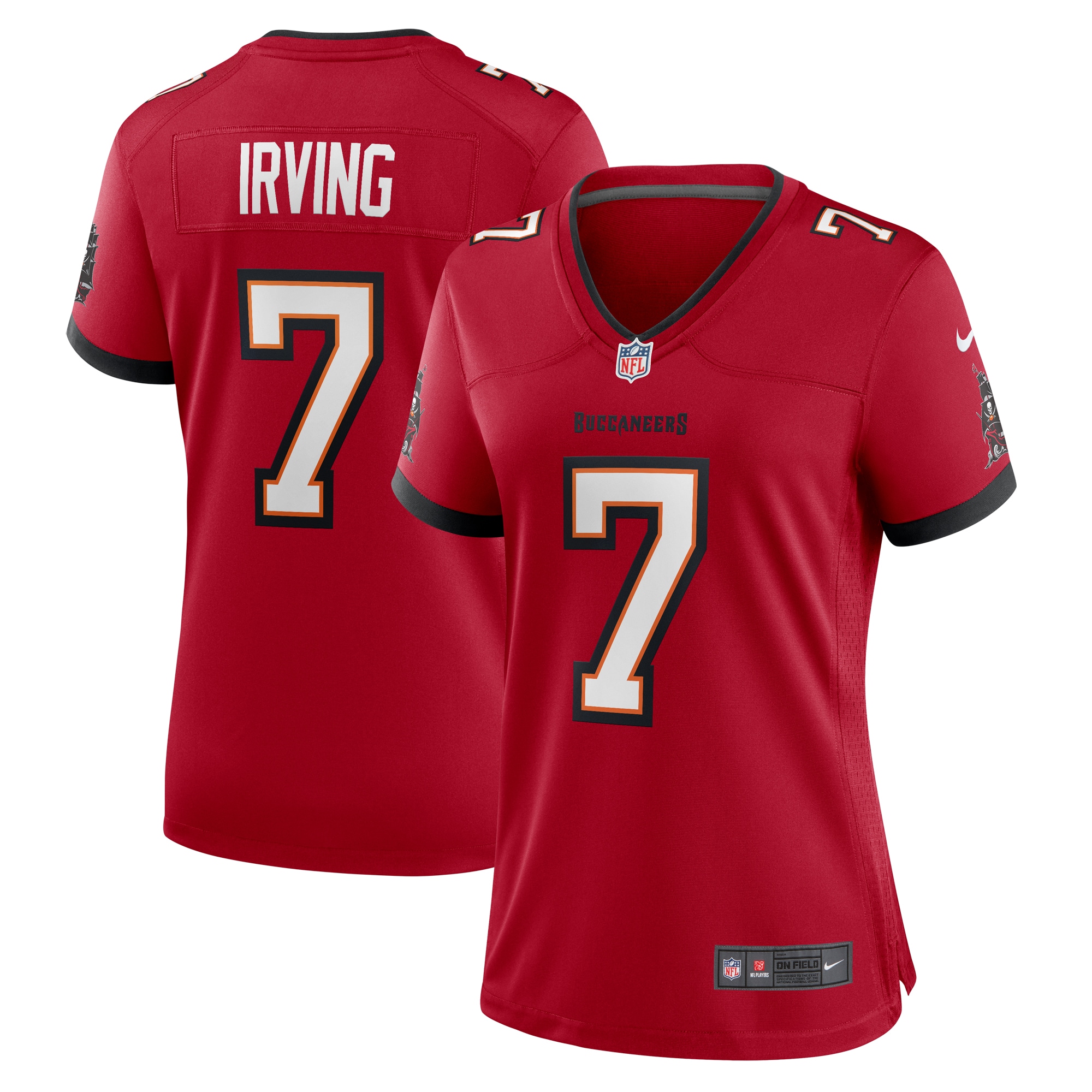 Tampa Bay Buccaneers Bucky Irving Red Game NFL Jersey Women's