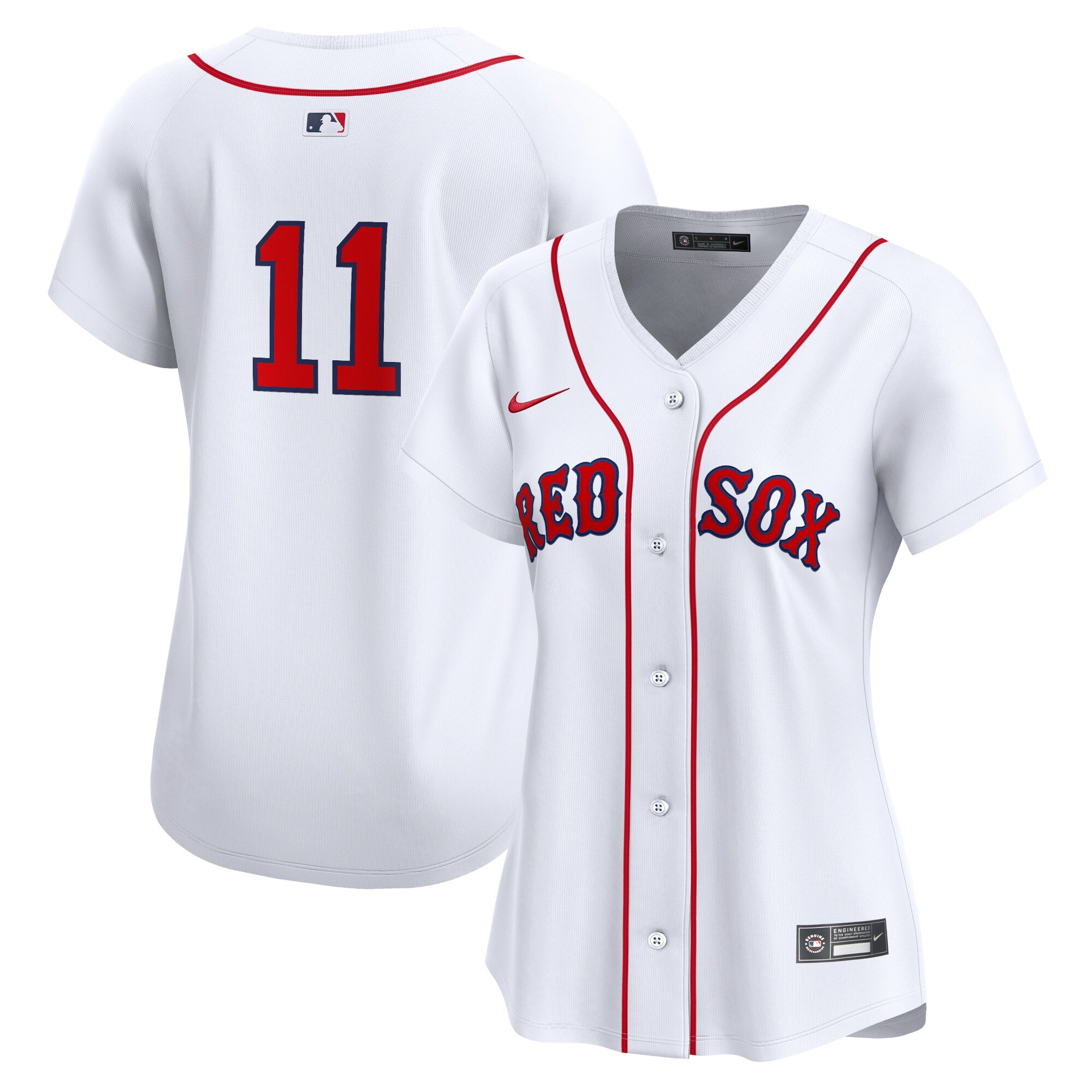 Boston Red Sox Rafael Devers White Home Limited Player MLB Jersey Women's