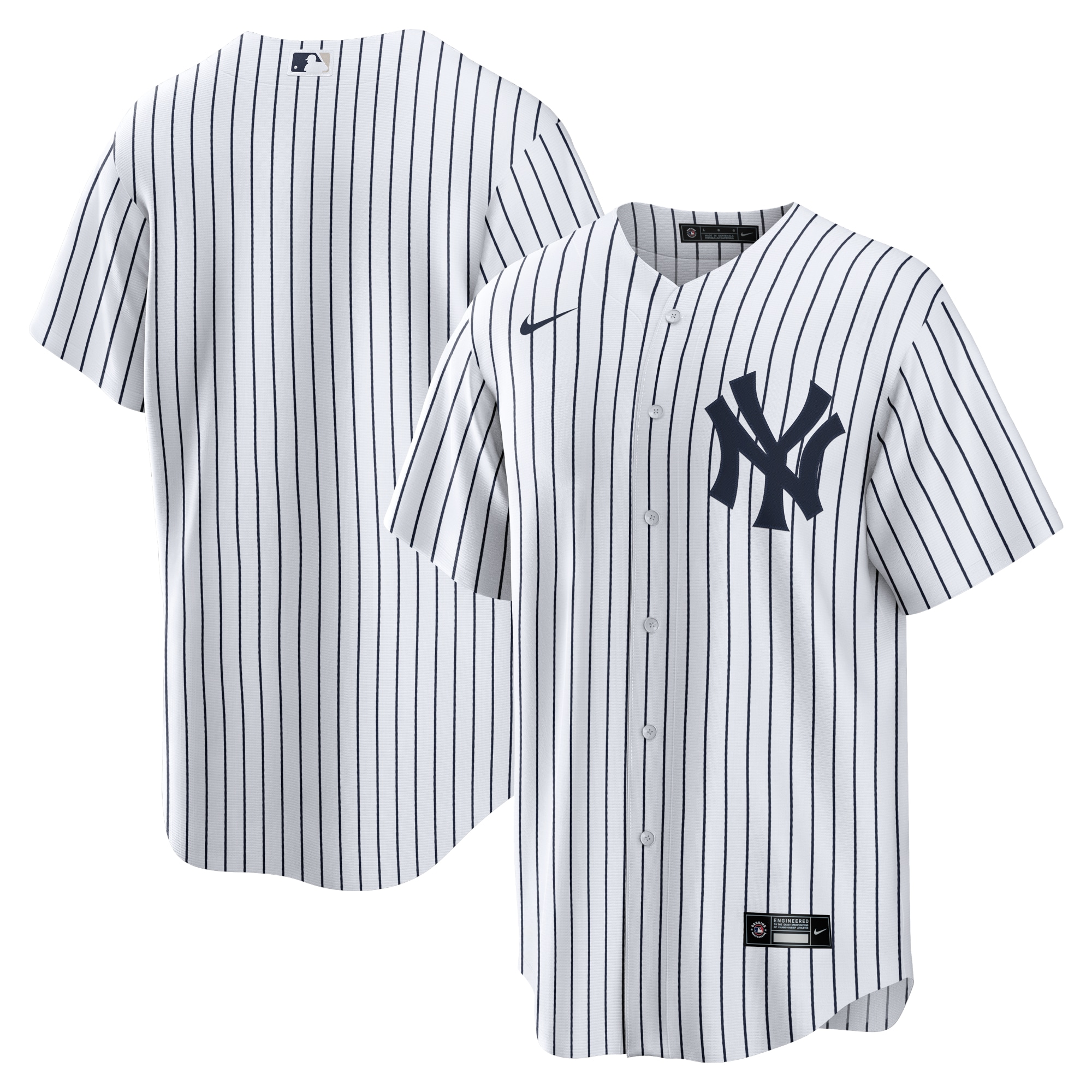 New York Yankees White Home Team MLB Jersey Men's