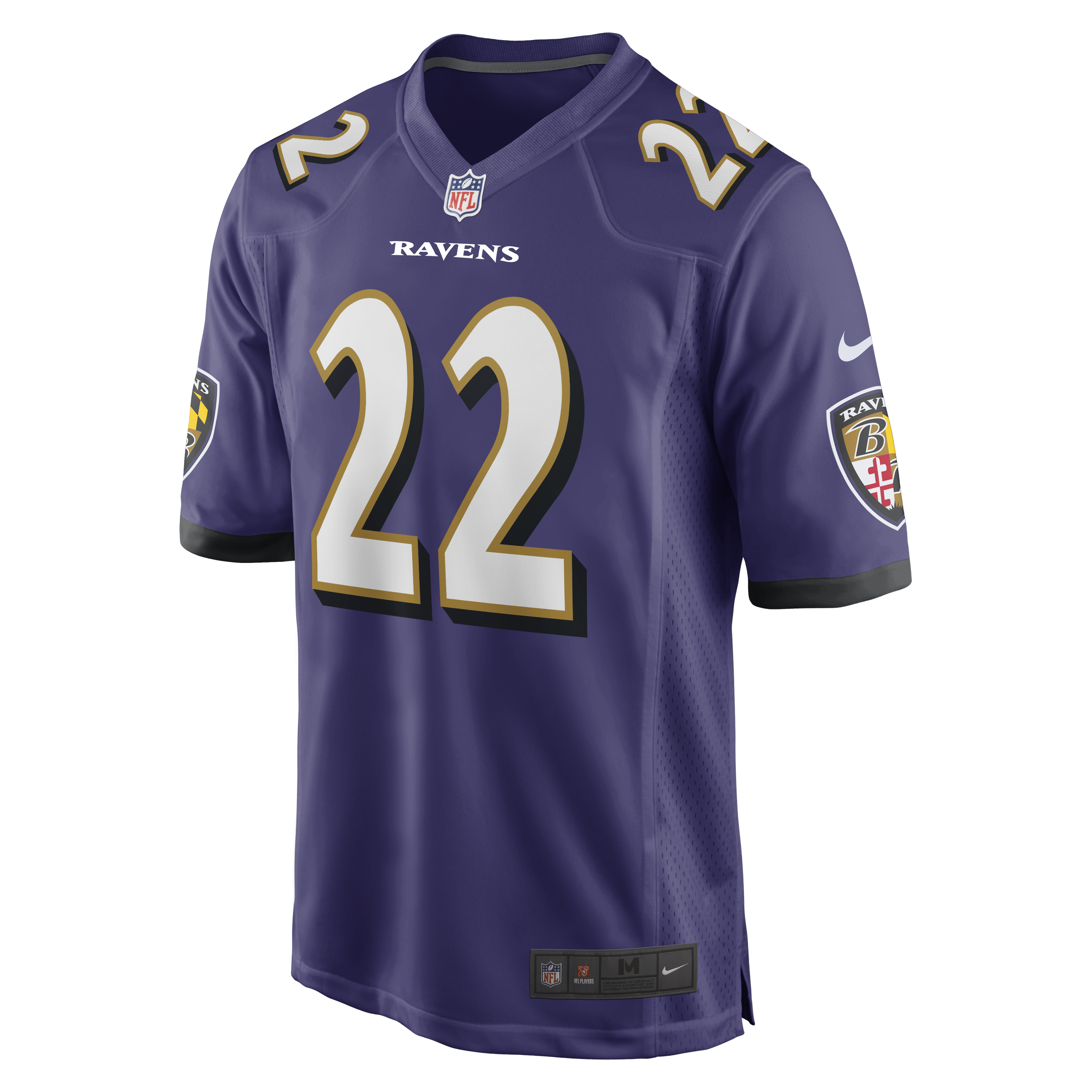 Baltimore Ravens Derrick Henry Purple Game Player NFL Jersey Men's