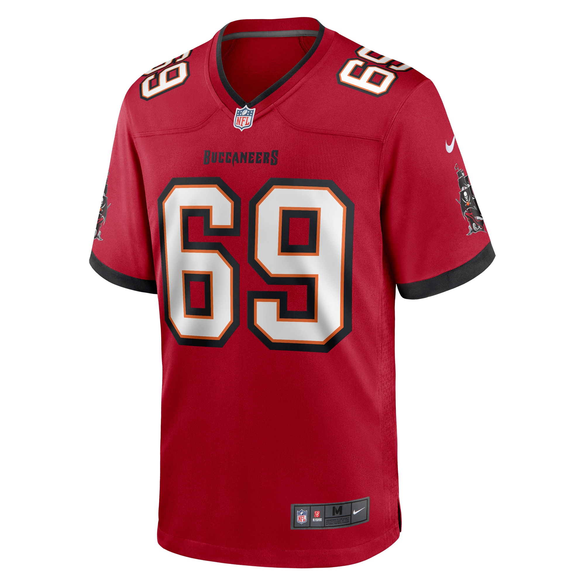 Tampa Bay Buccaneers Cody Mauch Red Game NFL Jersey Men's
