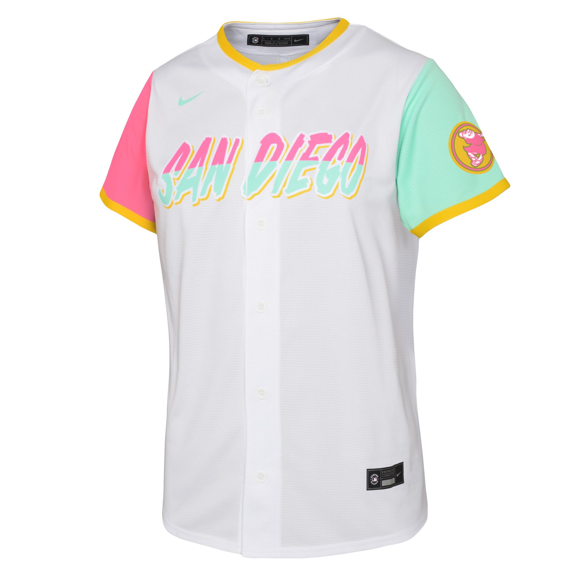 Infant San Diego Padres White City Connect MLB Jersey Men's