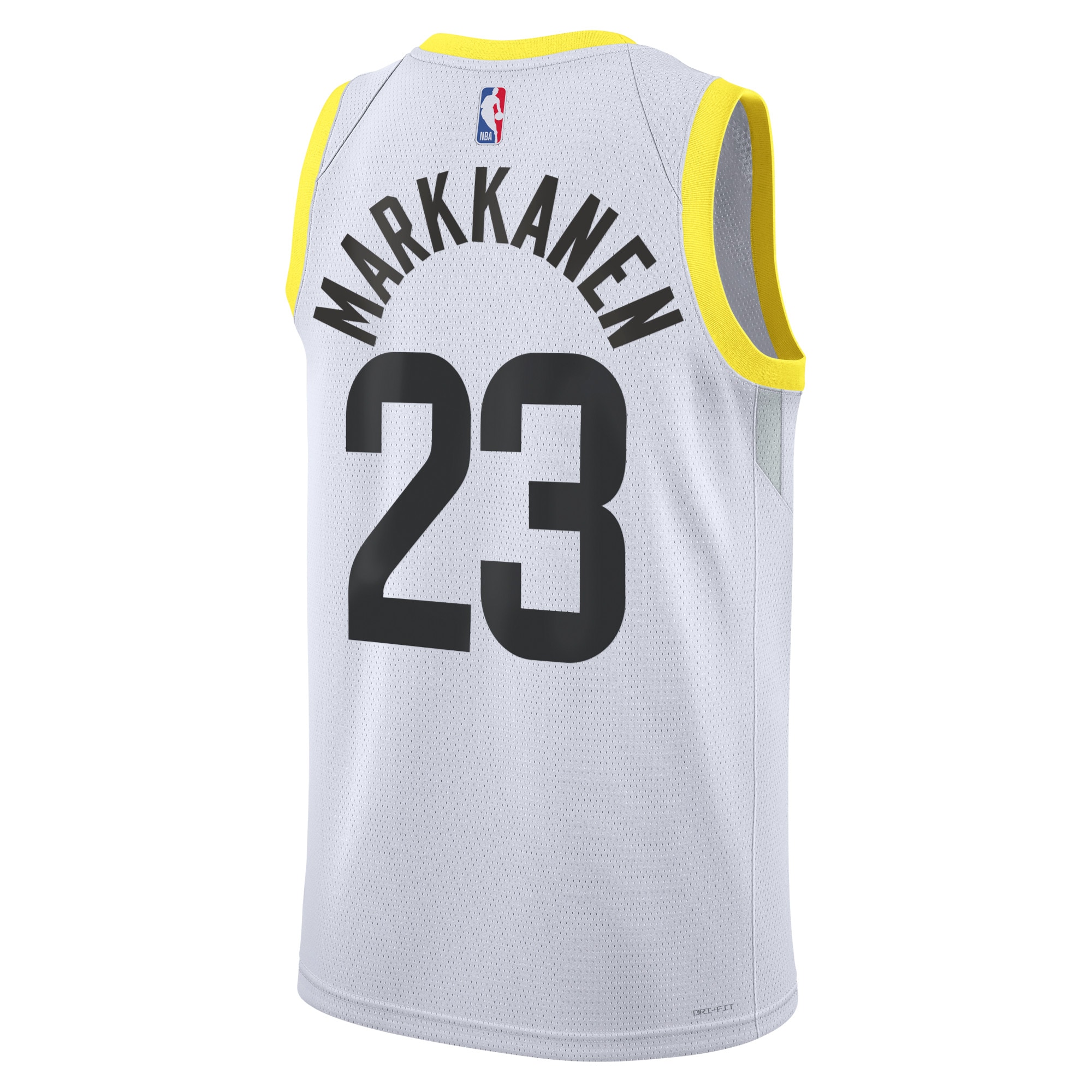 Utah Jazz Association Edition Swingman White Lauri Markkane Unisex NBA Jersey Unisex