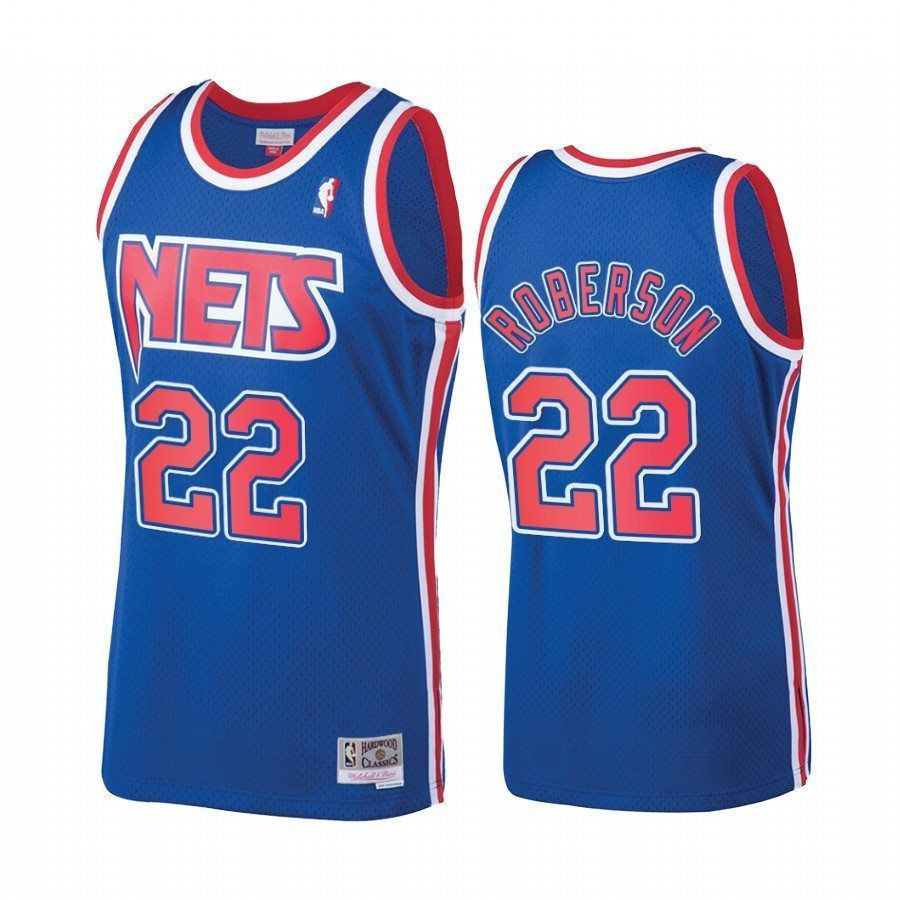 Andre Roberson 22 Brooklyn Nets Throwback Royal NBA Jersey Men's