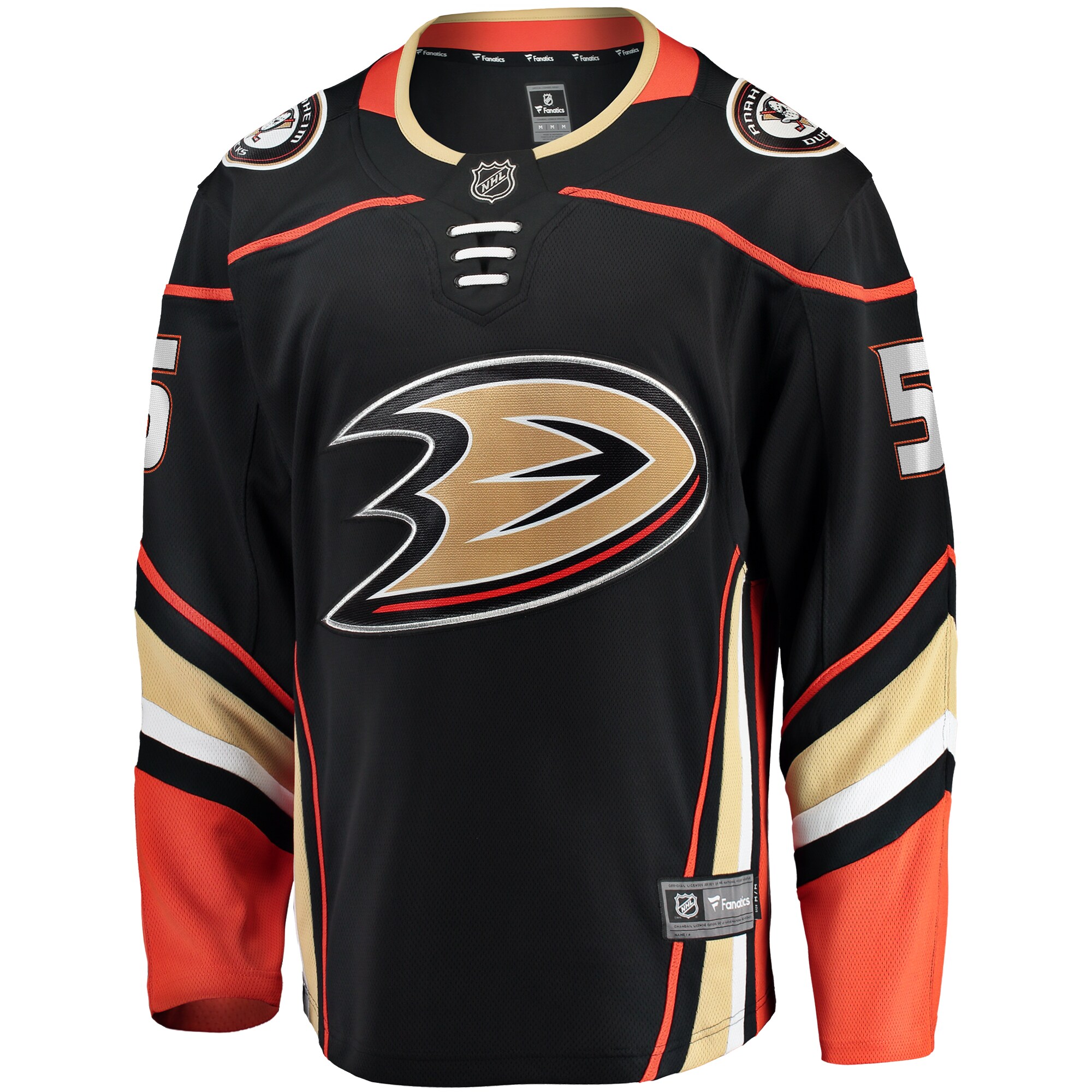 Anaheim Ducks Urho Vaakanainen Black Home Premier Breakaway Player NHL Jersey Men's
