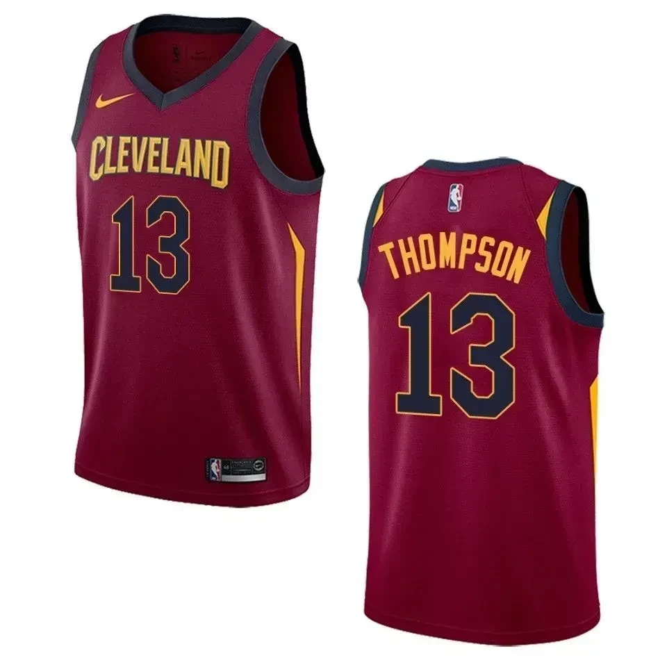 Cleveland Cavaliers 13 Tristan Thompson Icon Swingman Maroon NBA Jersey Men's
