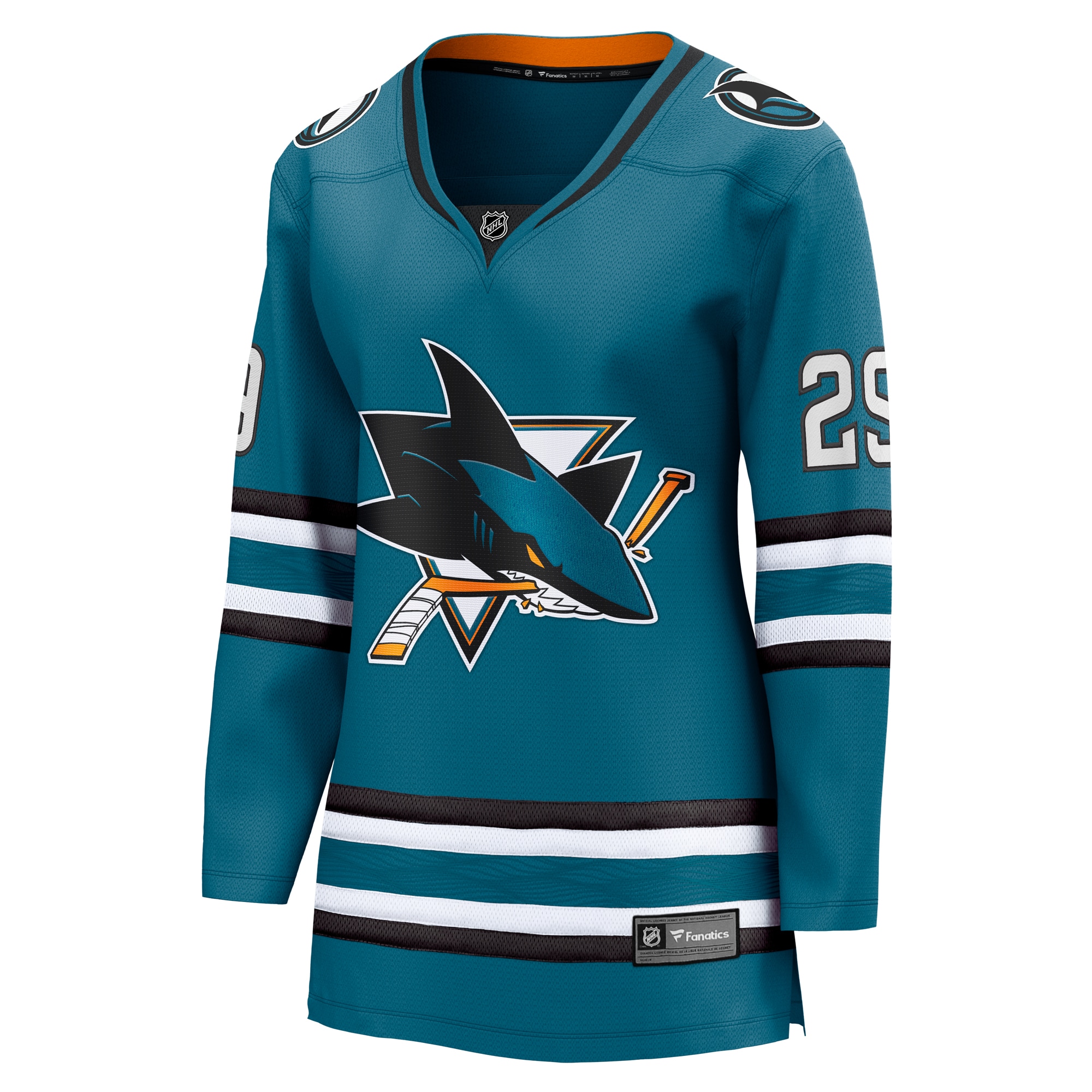 San Jose Sharks Mackenzie Blackwood Teal Home Breakaway Player NHL Jersey Women's