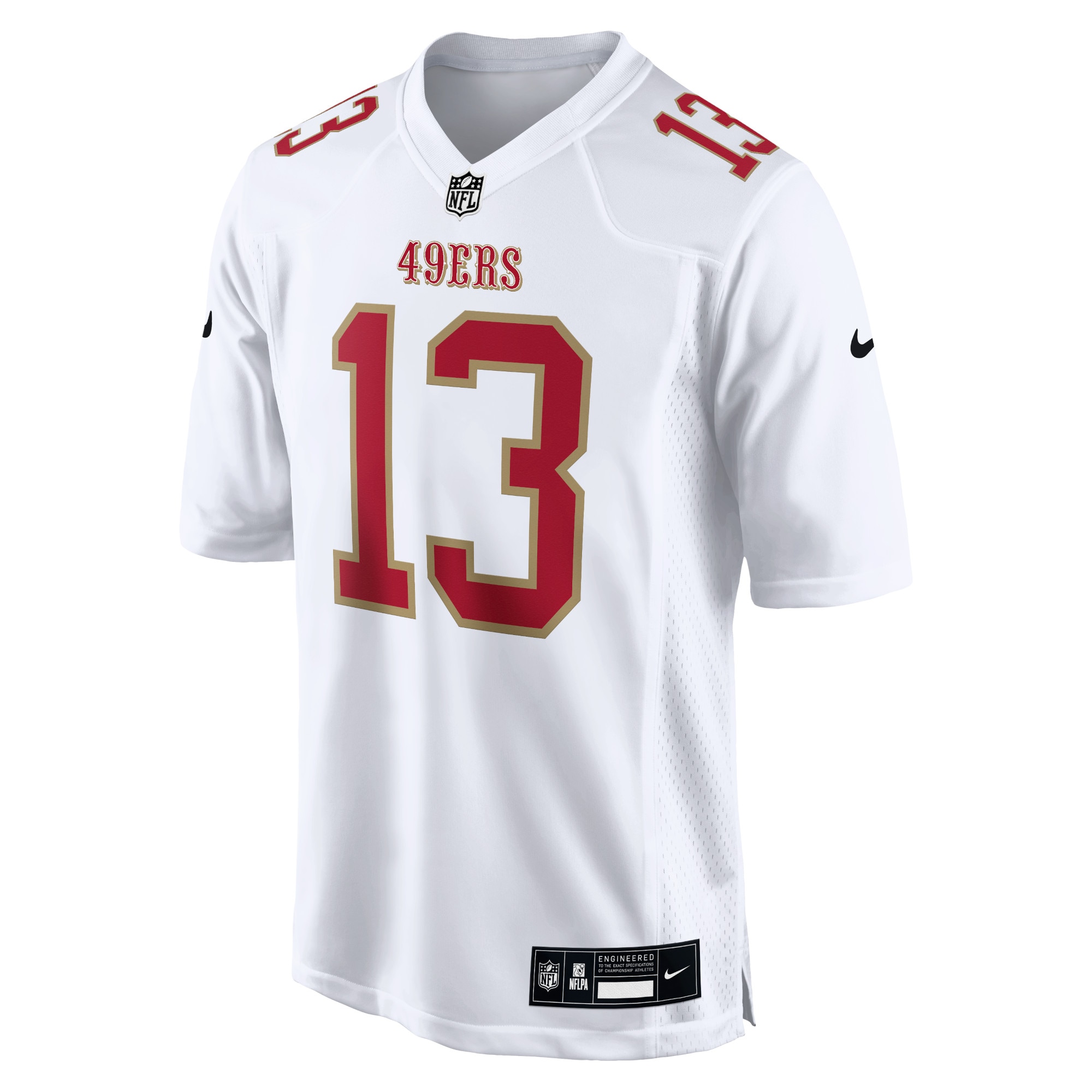San Francisco 49ers Brock Purdy Tundra White Fashion Game NFL Jersey Men's