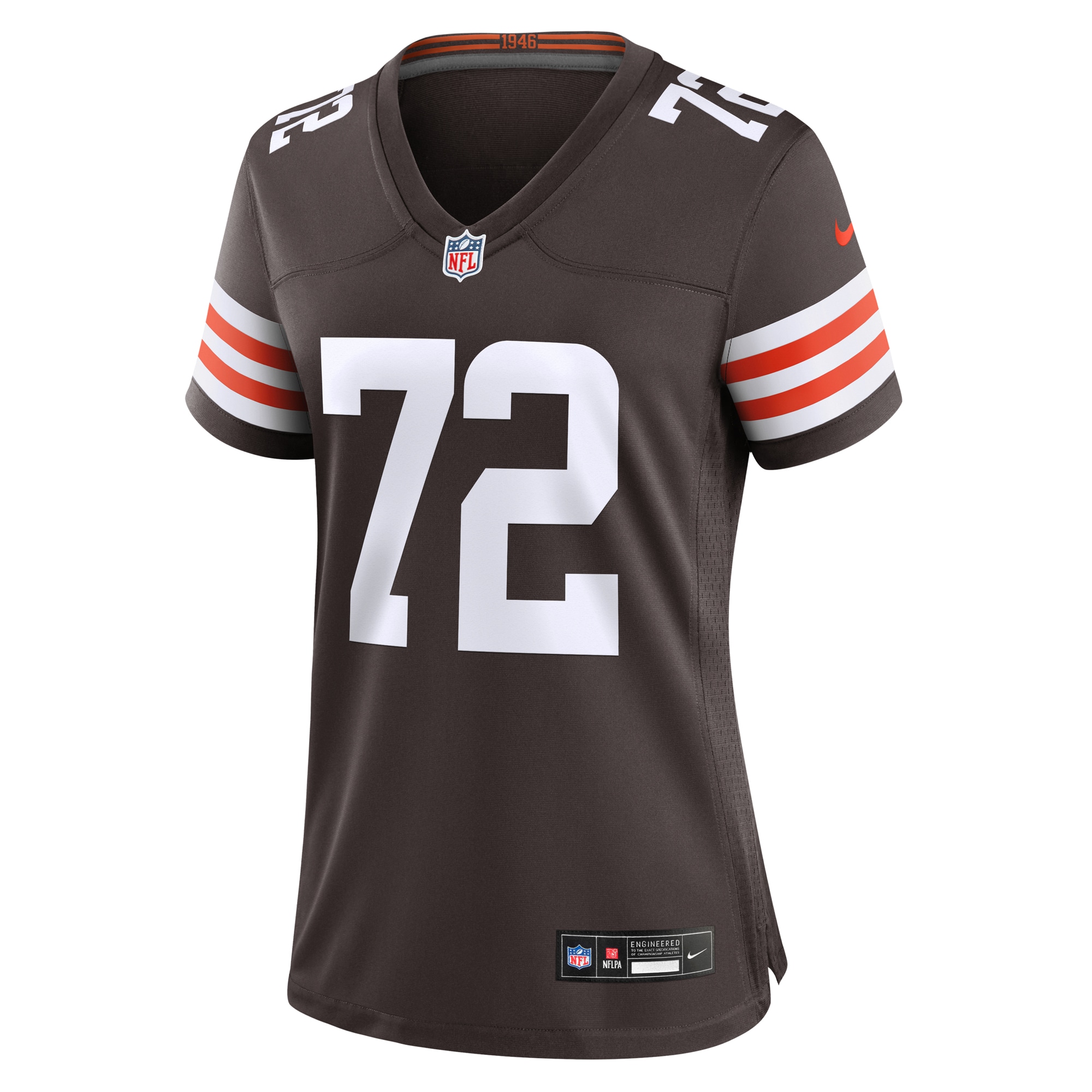 Cleveland Browns Quinton Jefferson Brown Game NFL Jersey Women's