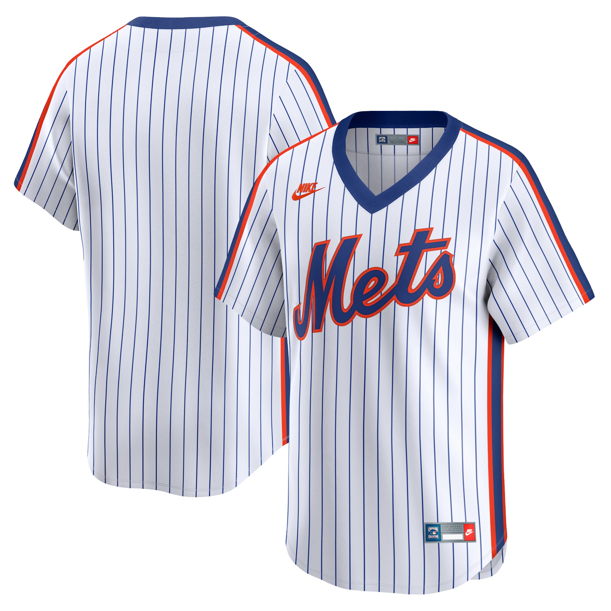 New York Mets White Cooperstown Collection Limited MLB Jersey Men's