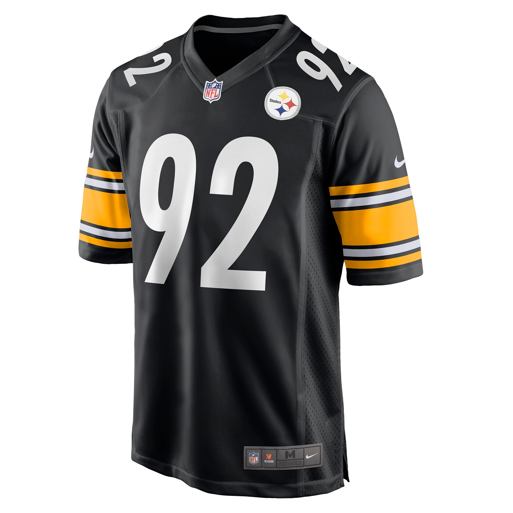 Pittsburgh Steelers Isaiahh Loudermilk Black Game NFL Jersey Men's