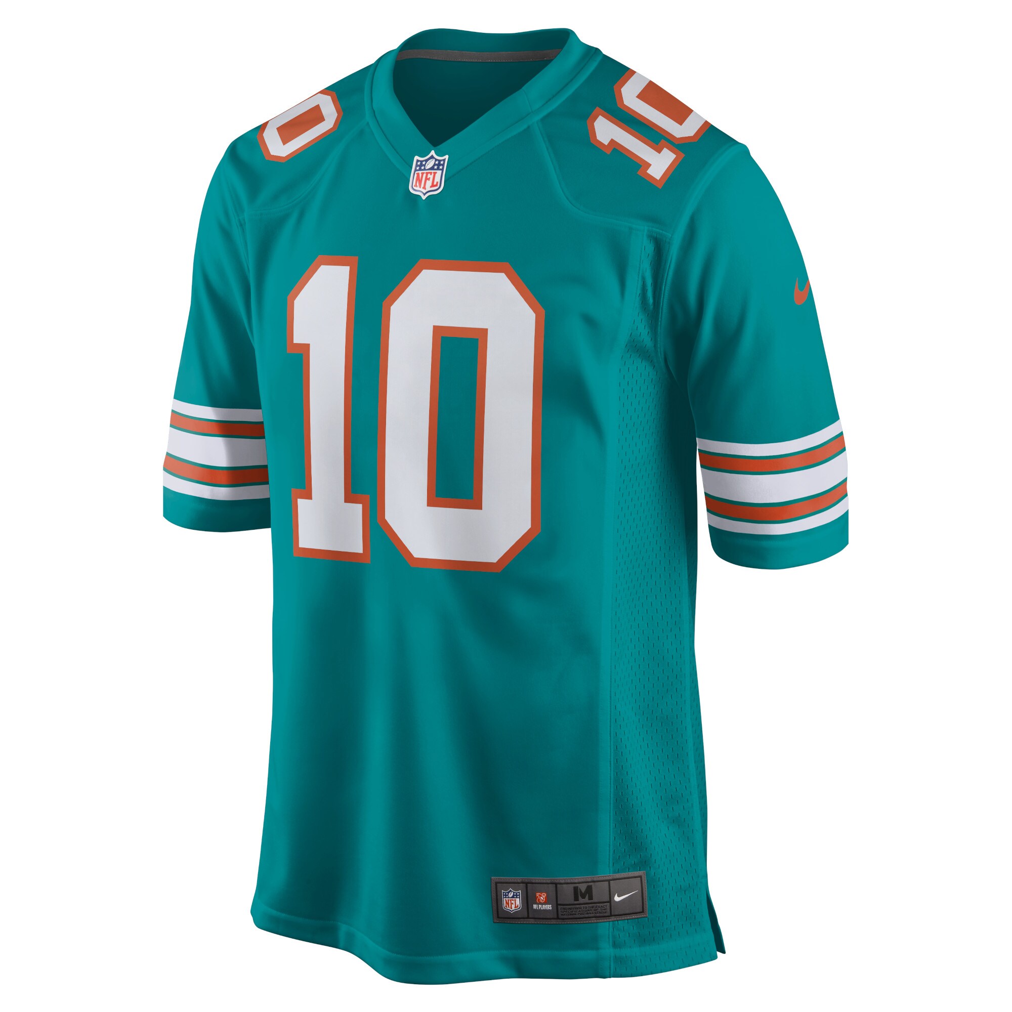 Miami Dolphins Tyreek Hill Aqua Alternate Game NFL Jersey Men's