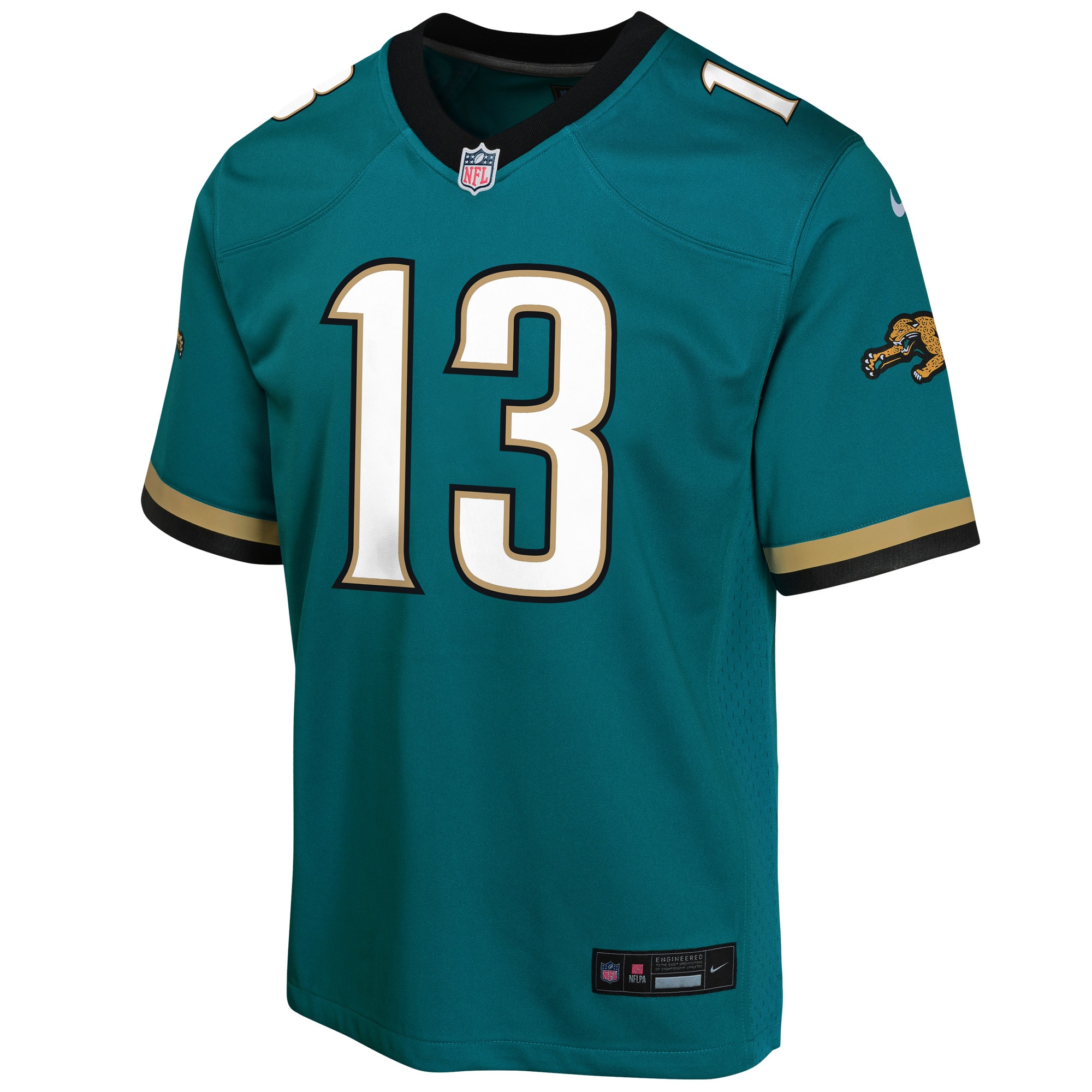 Jacksonville Jaguars Christian Kirk Teal Prowler Throwback Player Game NFL Jersey Youth