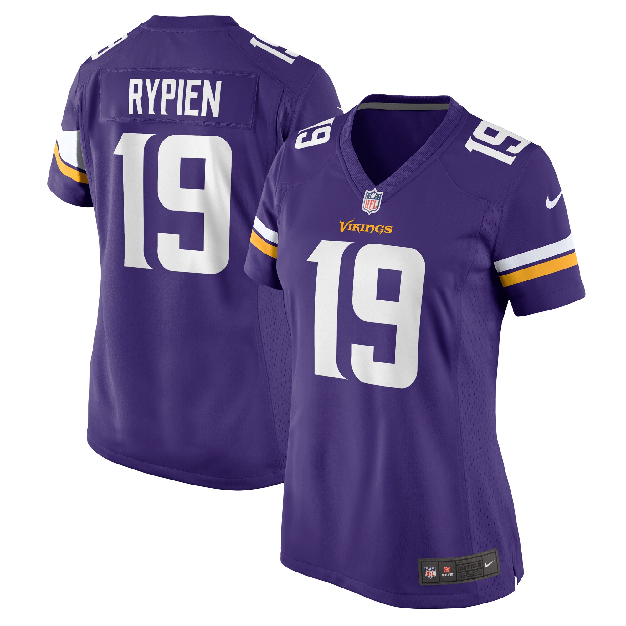 Minnesota Vikings Brett Rypien Purple Game NFL Jersey Women's