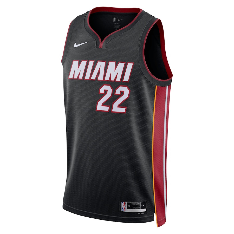 Jimmy Butler 22 Miami Heat Unisex Swingman Icon Edition Black NBA Jersey Unisex