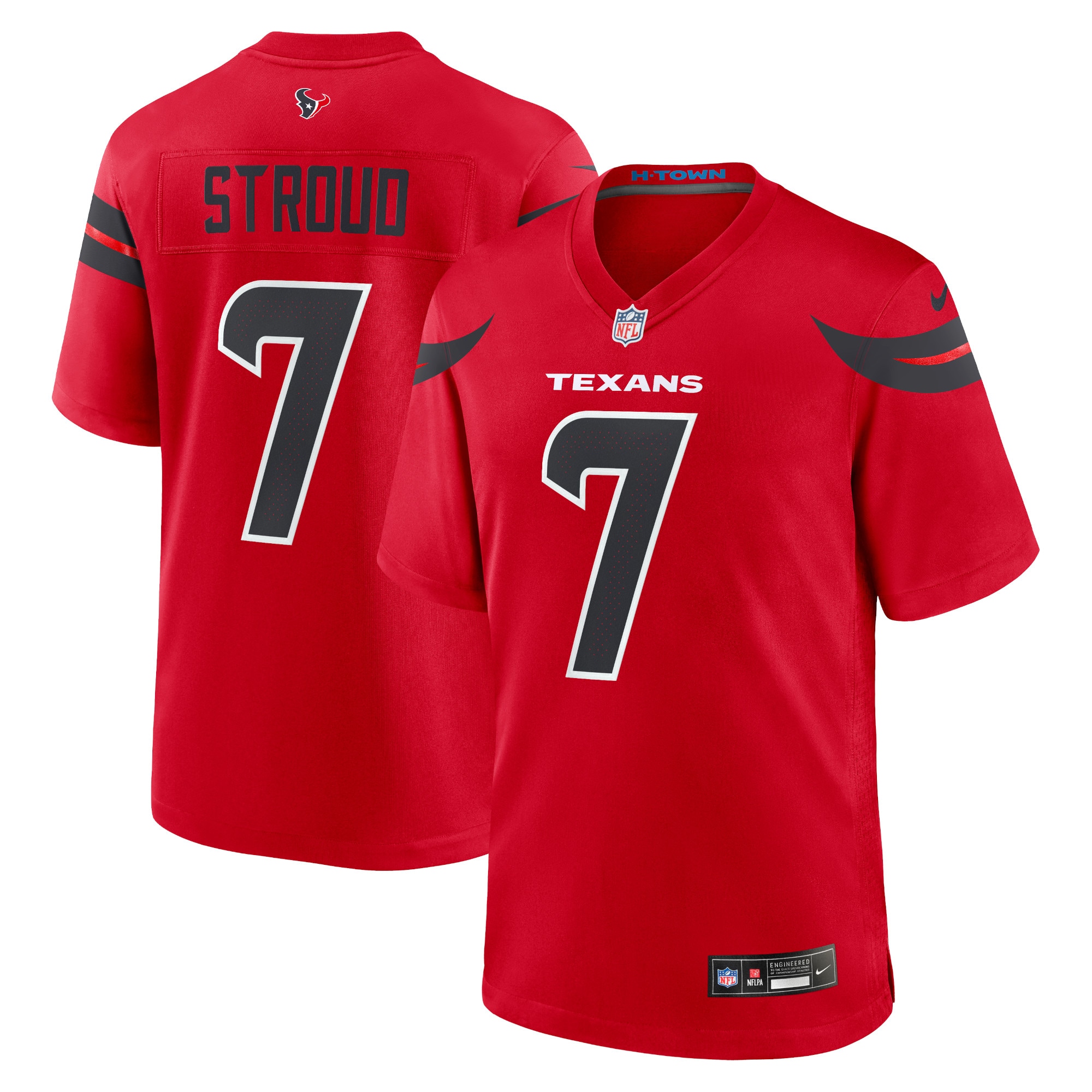 Houston Texans C.J. Stroud Red Alternate Game NFL Jersey Men's
