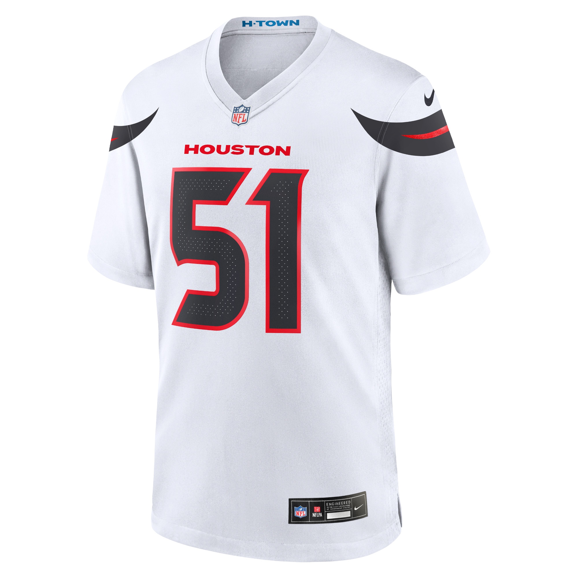 Houston Texans Will Anderson Jr. White Game NFL Jersey Men's