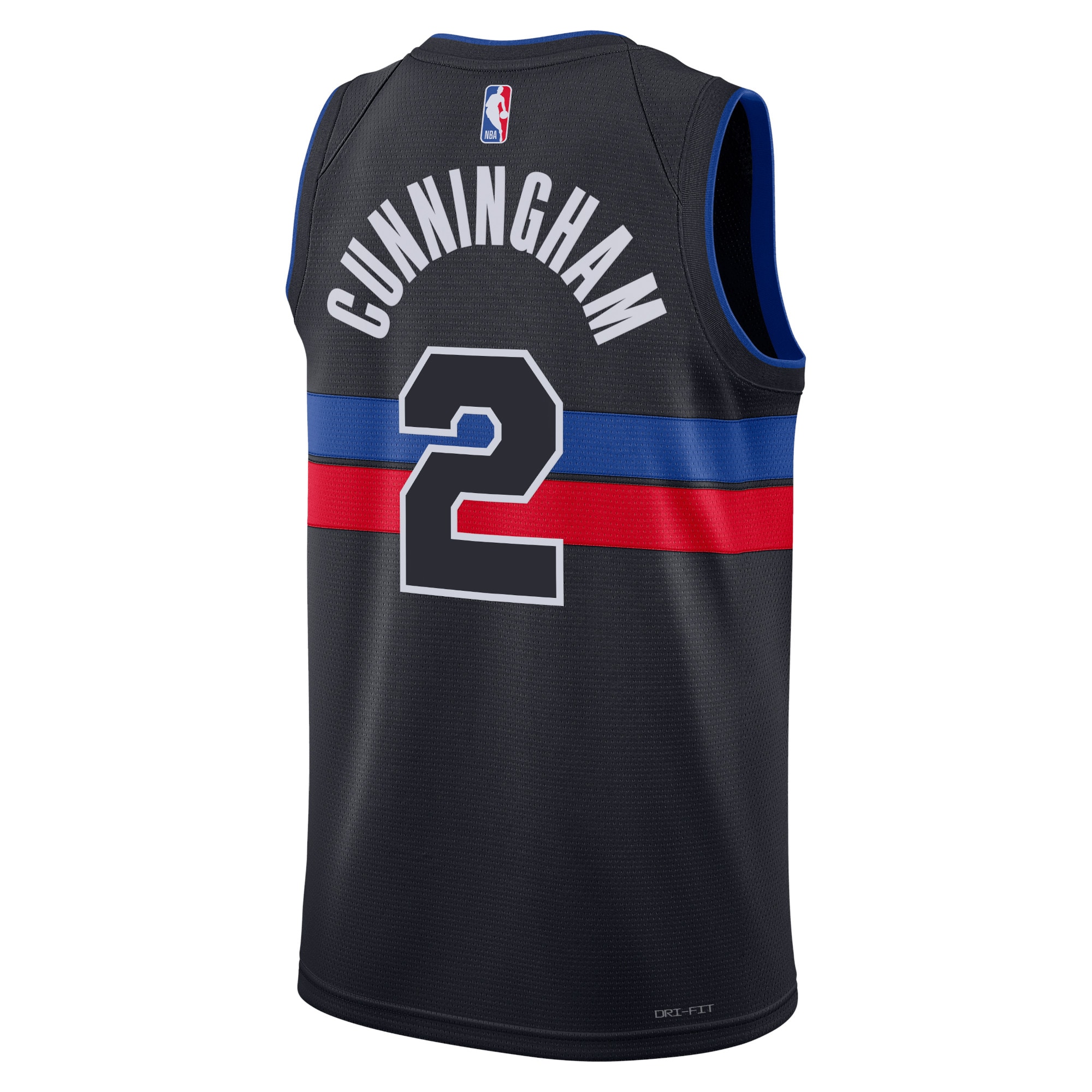 Detroit Pistons Jordan Statement Edition Swingman Blue Cade Cunningha Unisex NBA Jersey Unisex