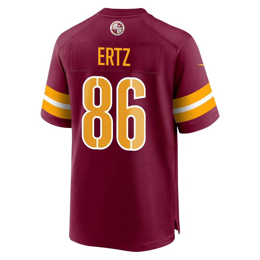Zach Ertz 86 Washington Commanders Game Burgundy NFL Jersey Men's
