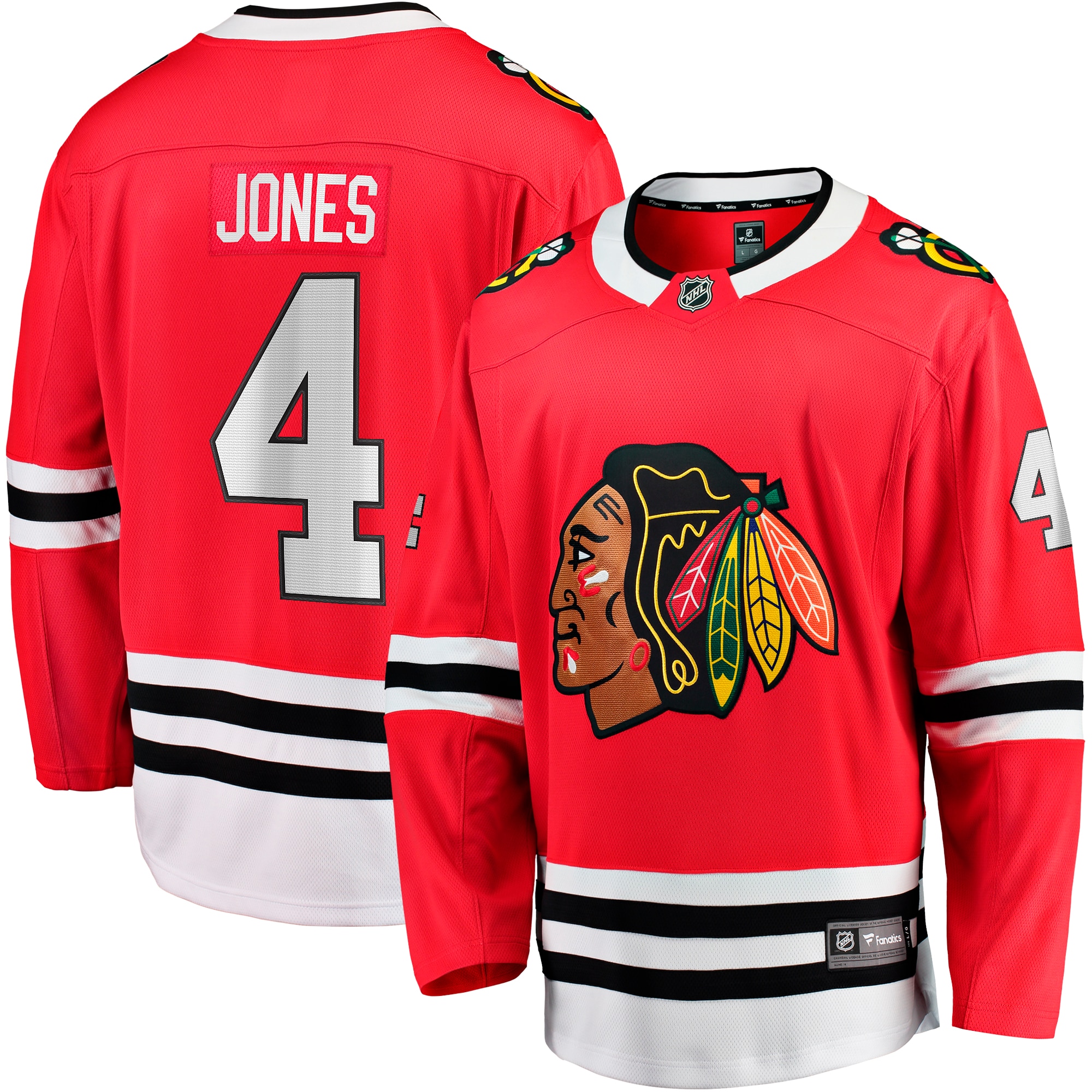 Chicago Blackhawks Seth Jones Red Home Breakaway Player NHL Jersey Men's