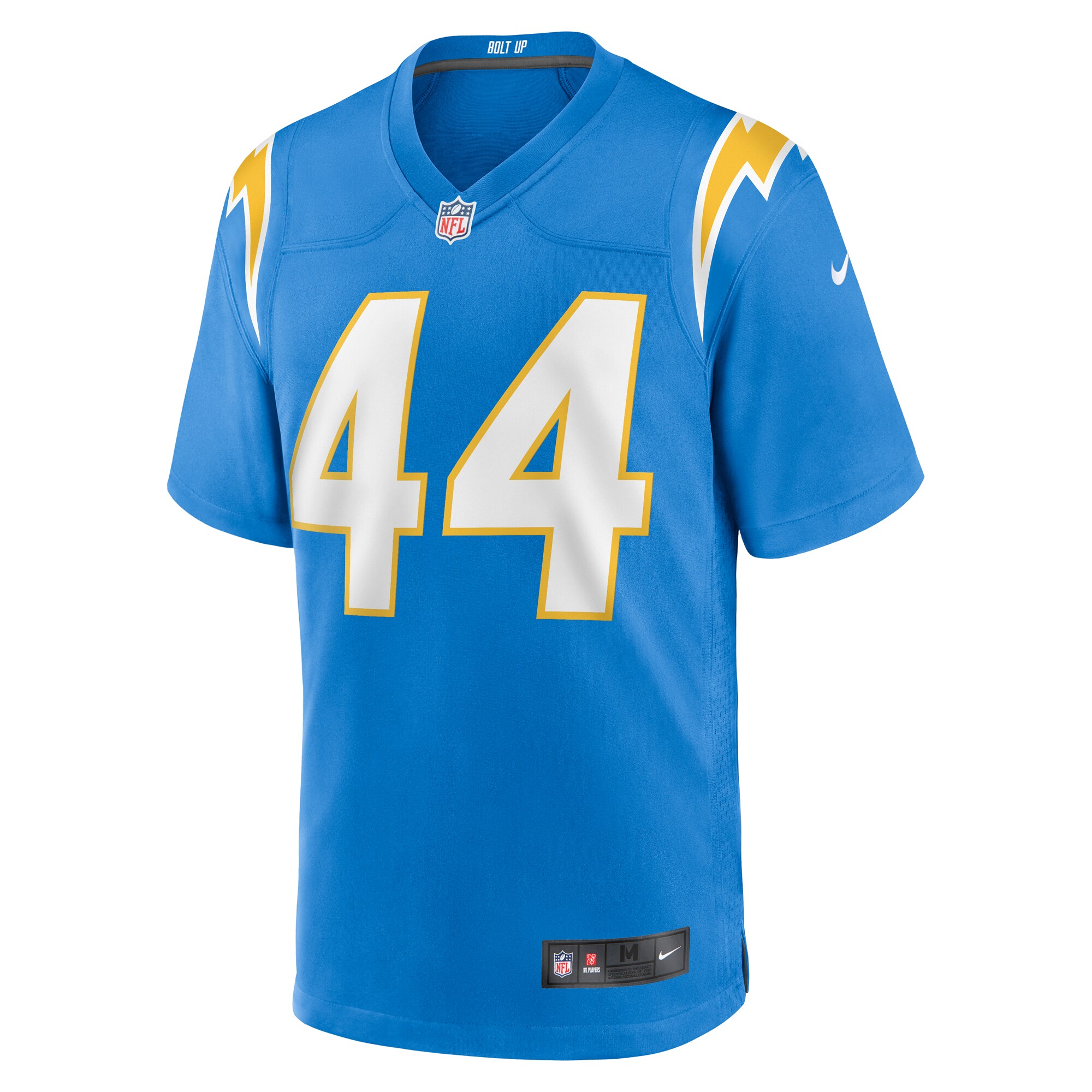 Los Angeles Chargers Tanner Muse Powder Blue Team Game NFL Jersey Men's