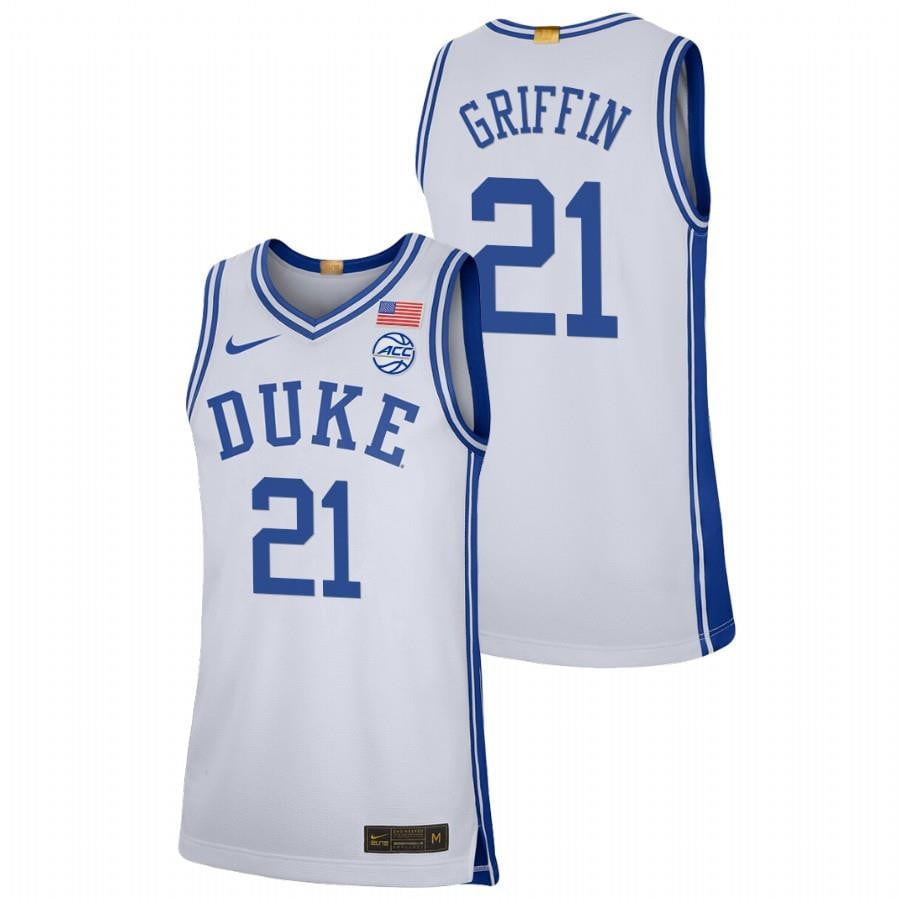 Duke Blue Devils AJ Griffin 202 White College Limited NCAA Jersey Men's