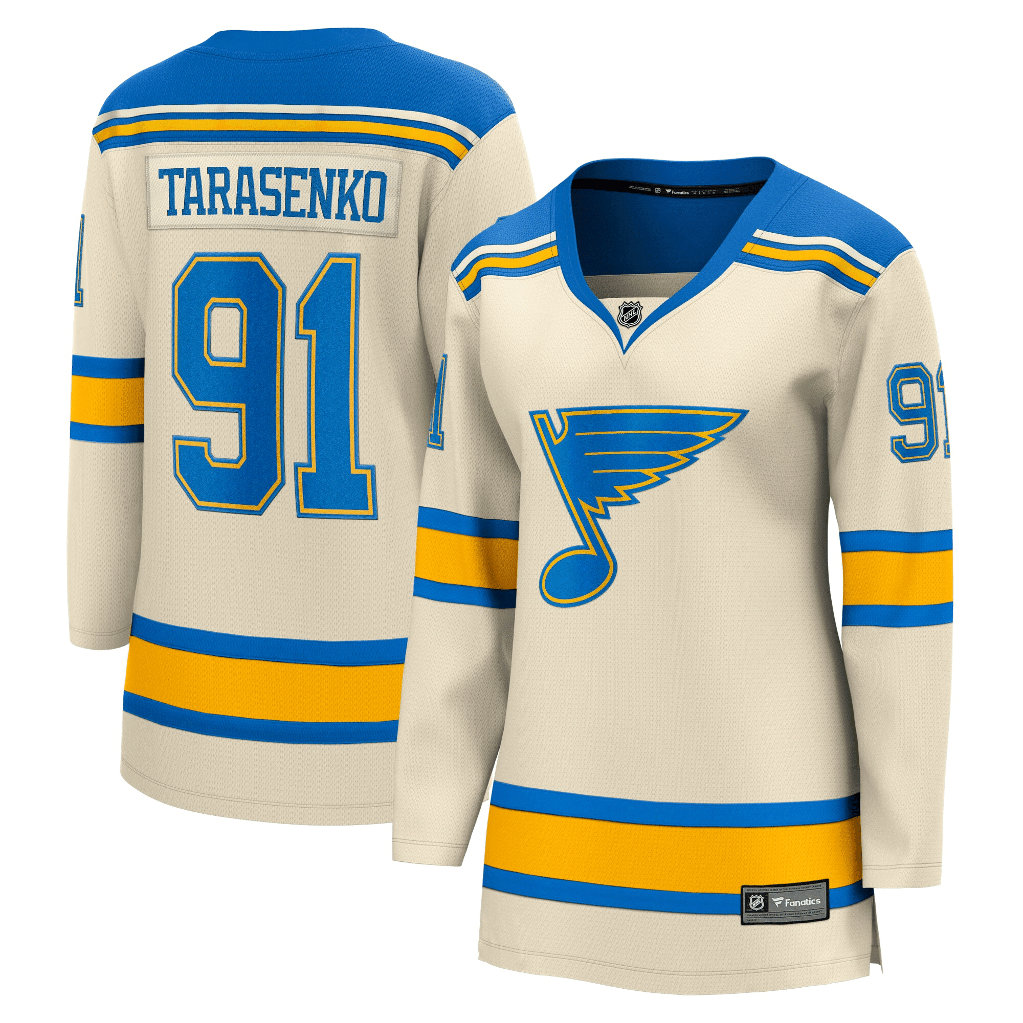 Vladimir Tarasenko Cream St. Louis Blues 2022 Winter Classic Breakaway Player NHL Jersey Women's