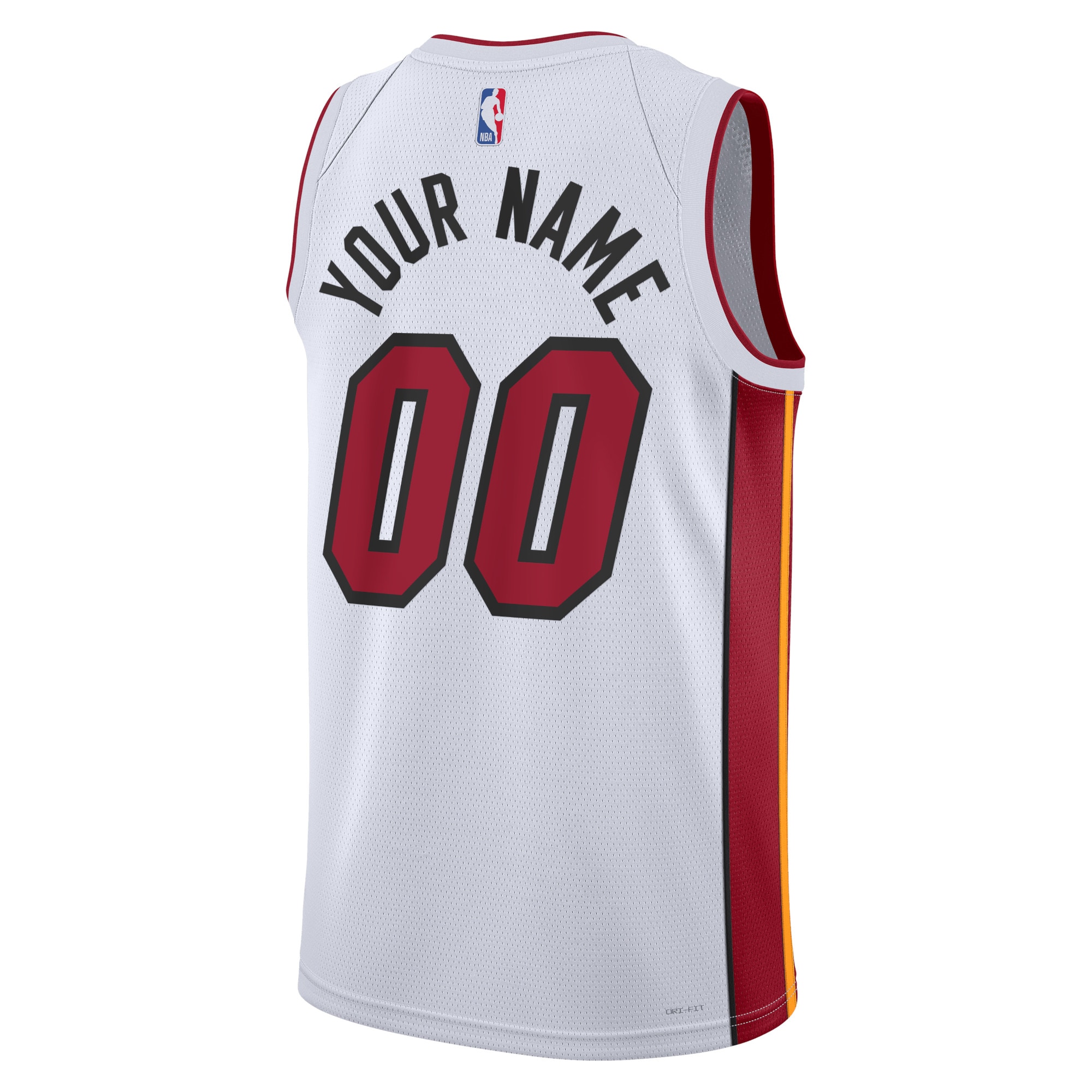 Miami Heat Association Swingman Custom Unisex NBA Jersey Unisex