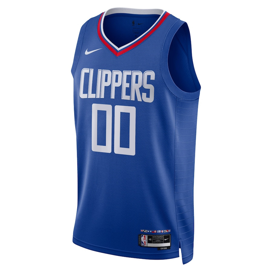 Los Angeles Clippers 2023/24 Icon Swingman Custom Blue NBA Jersey Men's