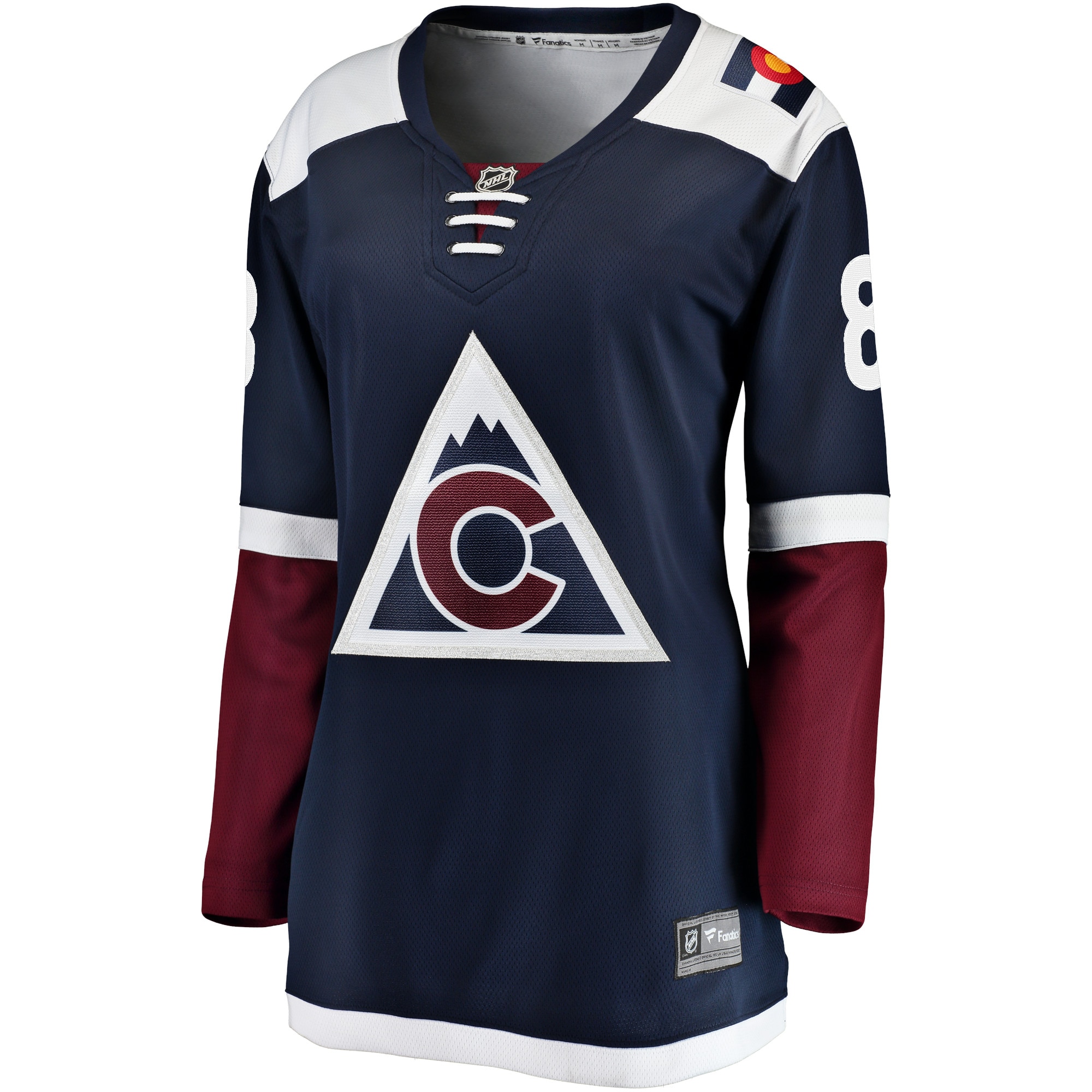 Colorado Avalanche Cale Makar Navy Alternate Premier Breakaway Player NHL Jersey Women's