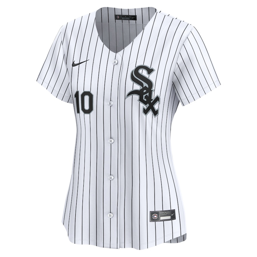 Yoan Moncada 10 Chicago White Sox Home Limited Player White MLB Jersey Women's