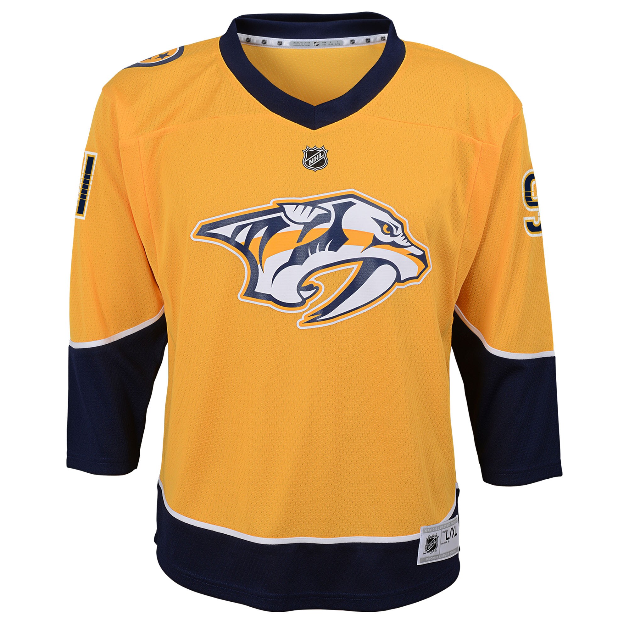 Nashville Predators Steven Stamkos Gold Alternate Player NHL Jersey Youth