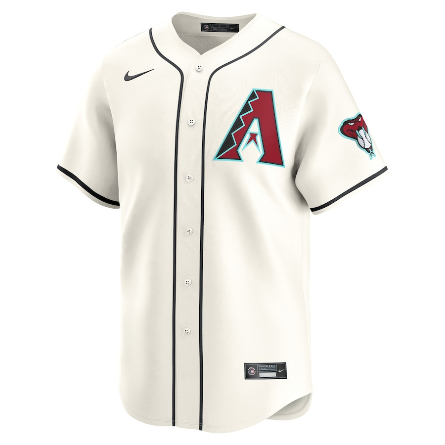Corbin Carroll 7 Arizona Diamondbacks Home Limited Player White MLB Jersey Men's