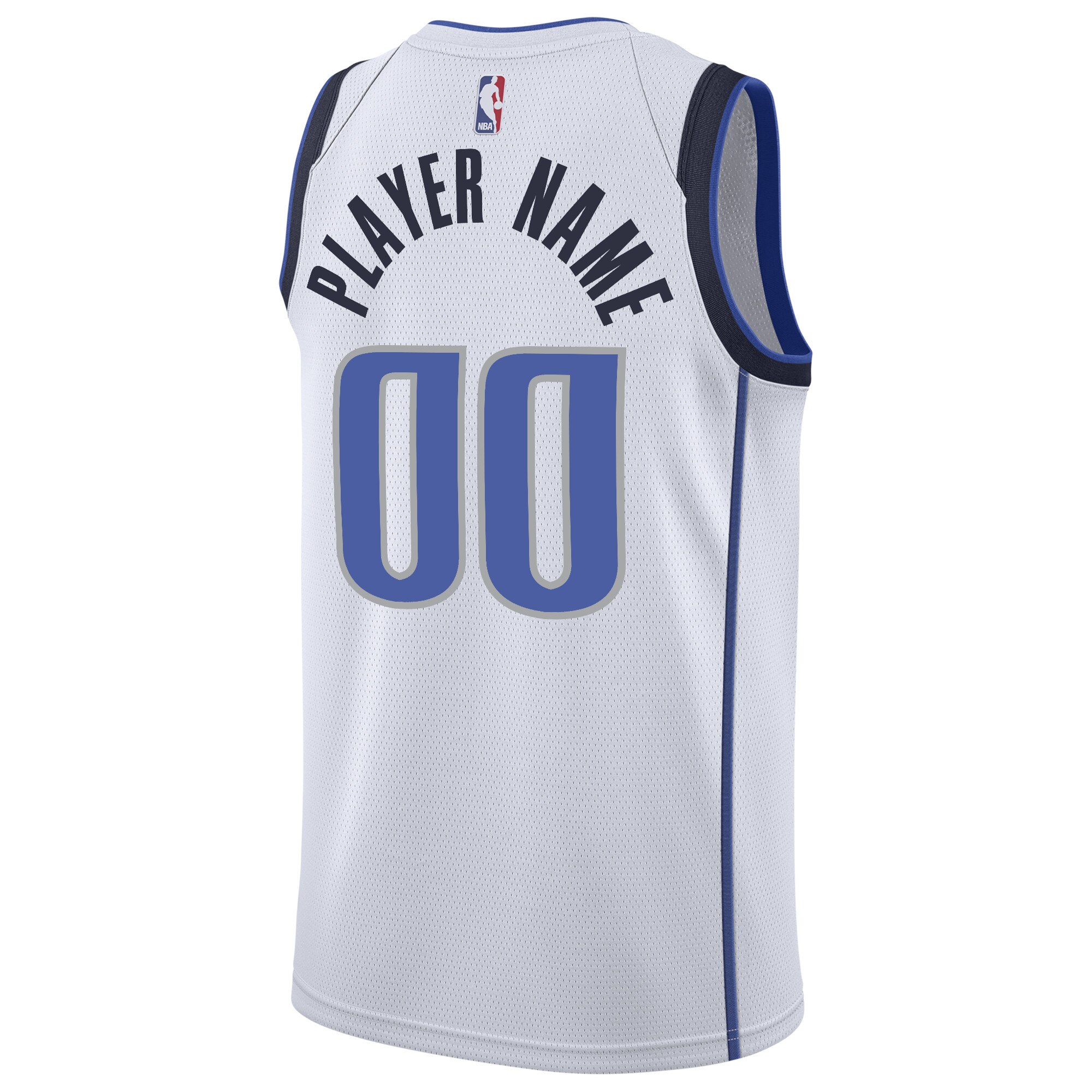 Dallas Mavericks Association Swingman Custom NBA Jersey Men's
