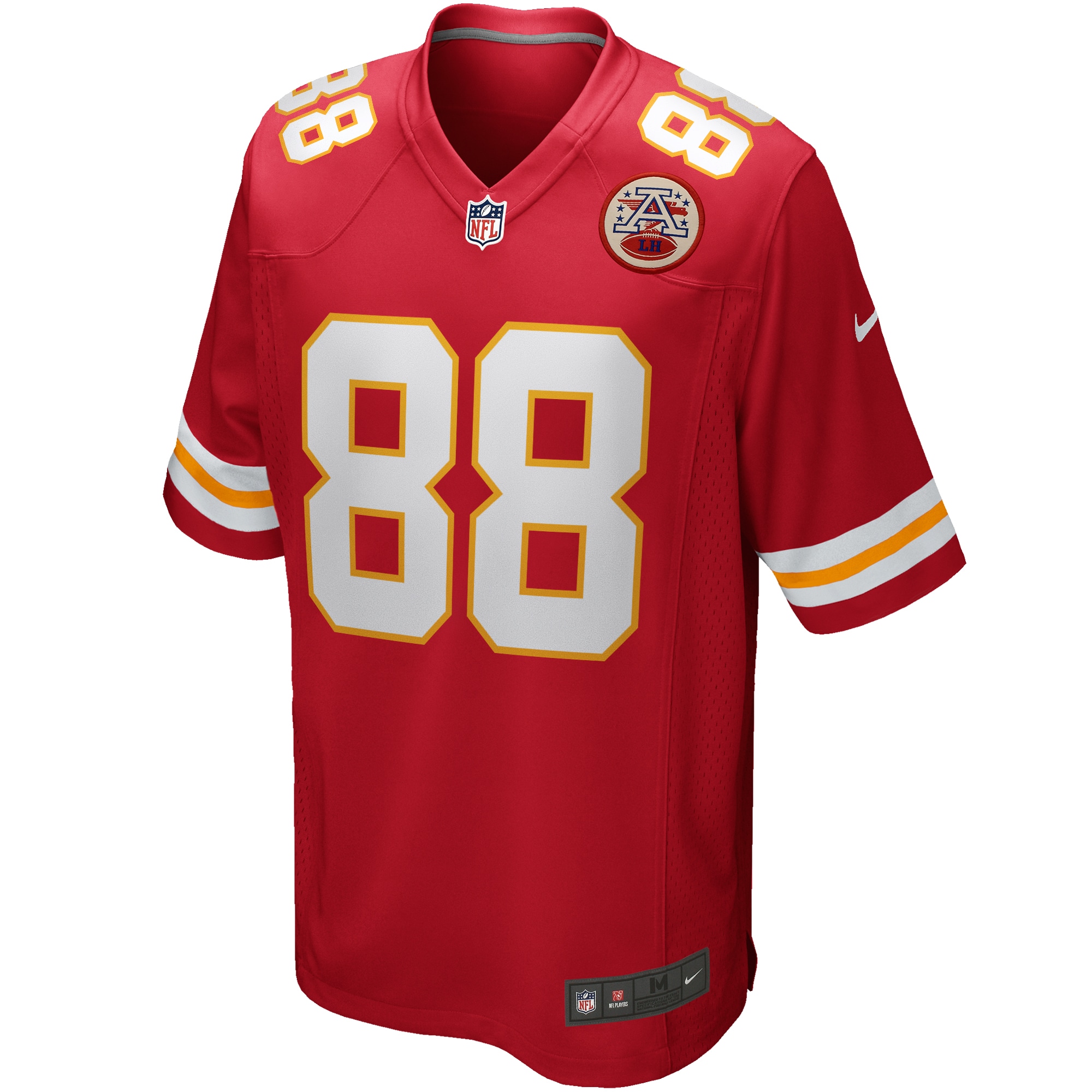 Kansas City Chiefs Tony Gonzalez Red Game Retired Player NFL Jersey Men's