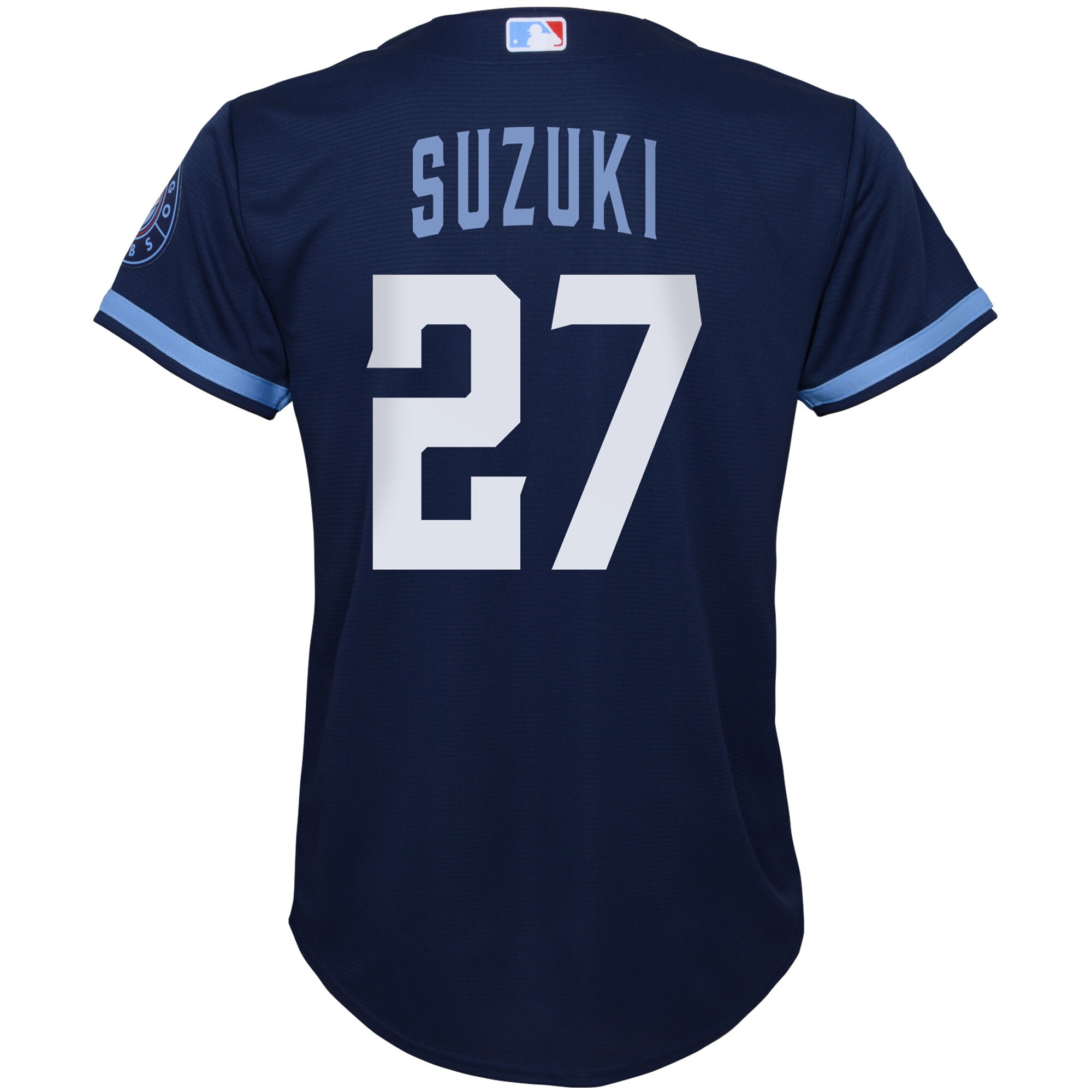 Preschool Chicago Cubs Seiya Suzuki Navy City Connect Script Player MLB Jersey Men's
